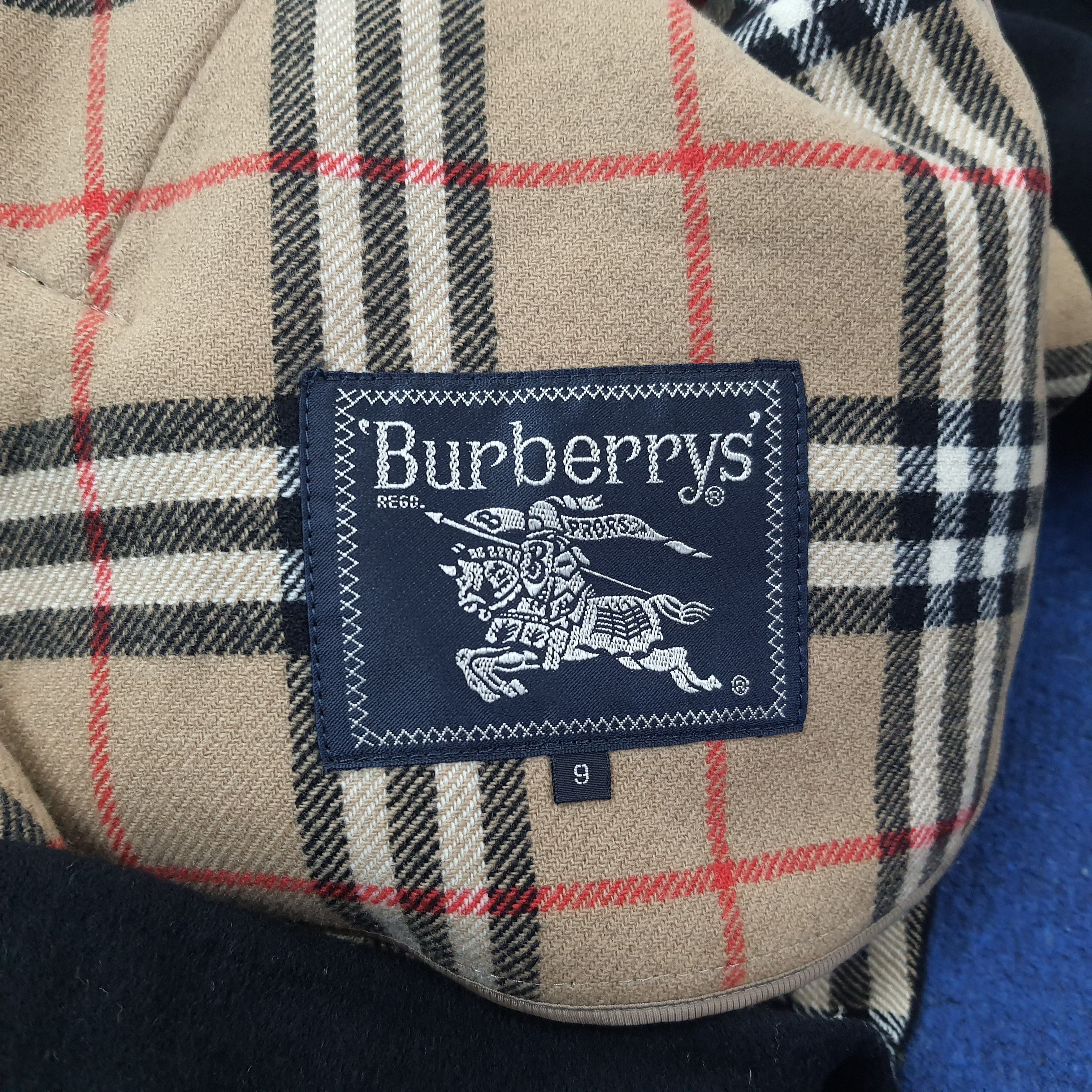 Burberry Vintage Burberrys' Nova Check Custom Logo Jacket C245N7 Size US L / EU 52-54 / 3 - 8 Thumbnail