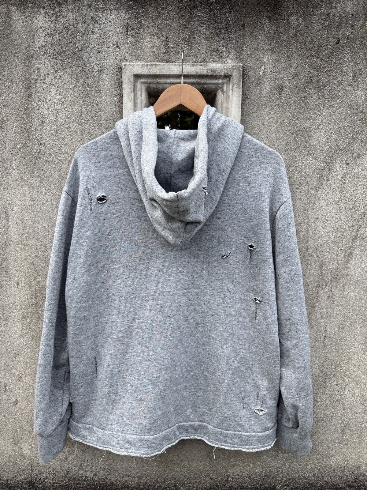 If Six Was Nine Zara Distressed Hoodie Inspired by If Six Was Nine Size US L / EU 52-54 / 3 - 5 Thumbnail