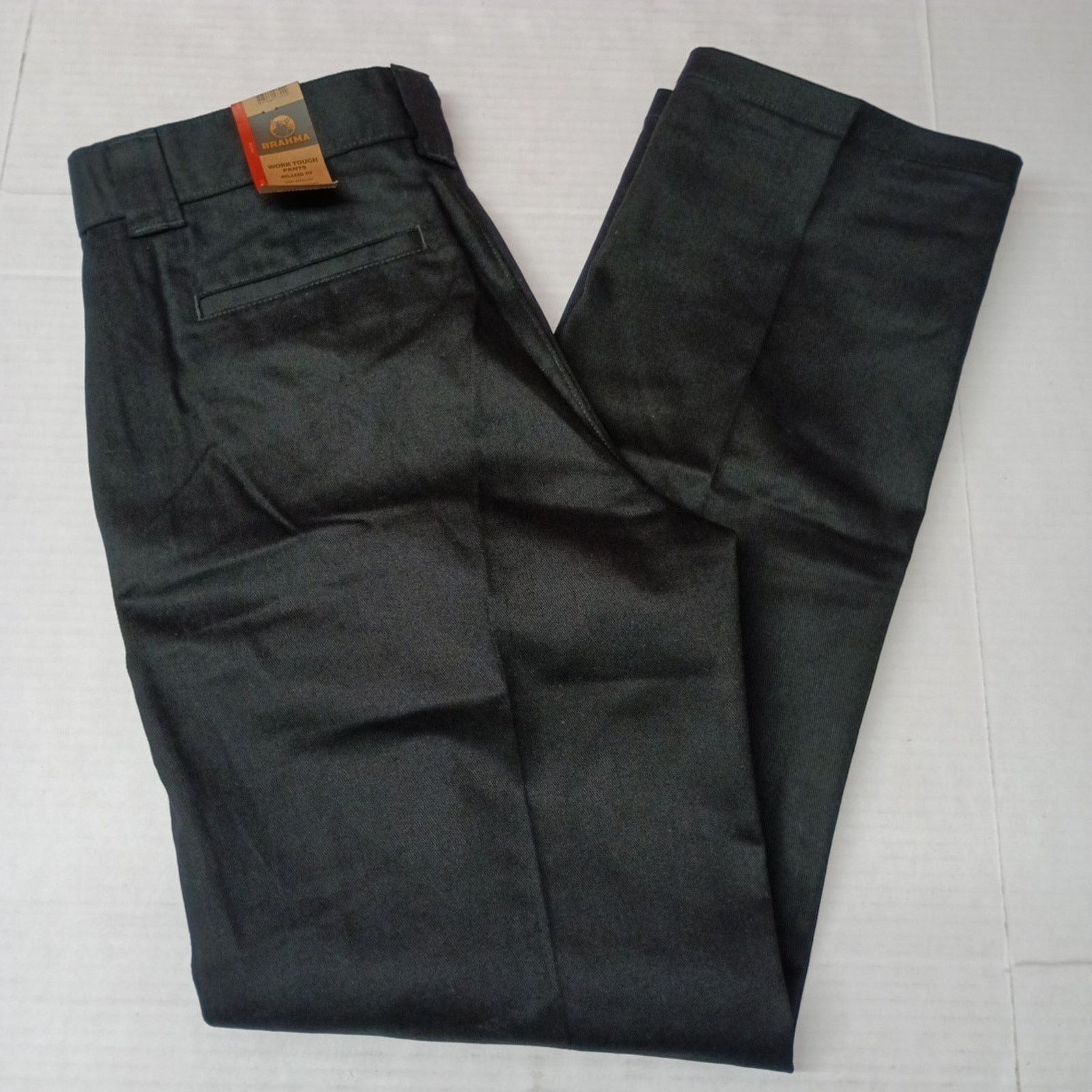 Other Brahma Men's Work Tough Pants Size 34x34 Black Relaxed Fit Size US 34 / EU 50 - 1 Thumbnail