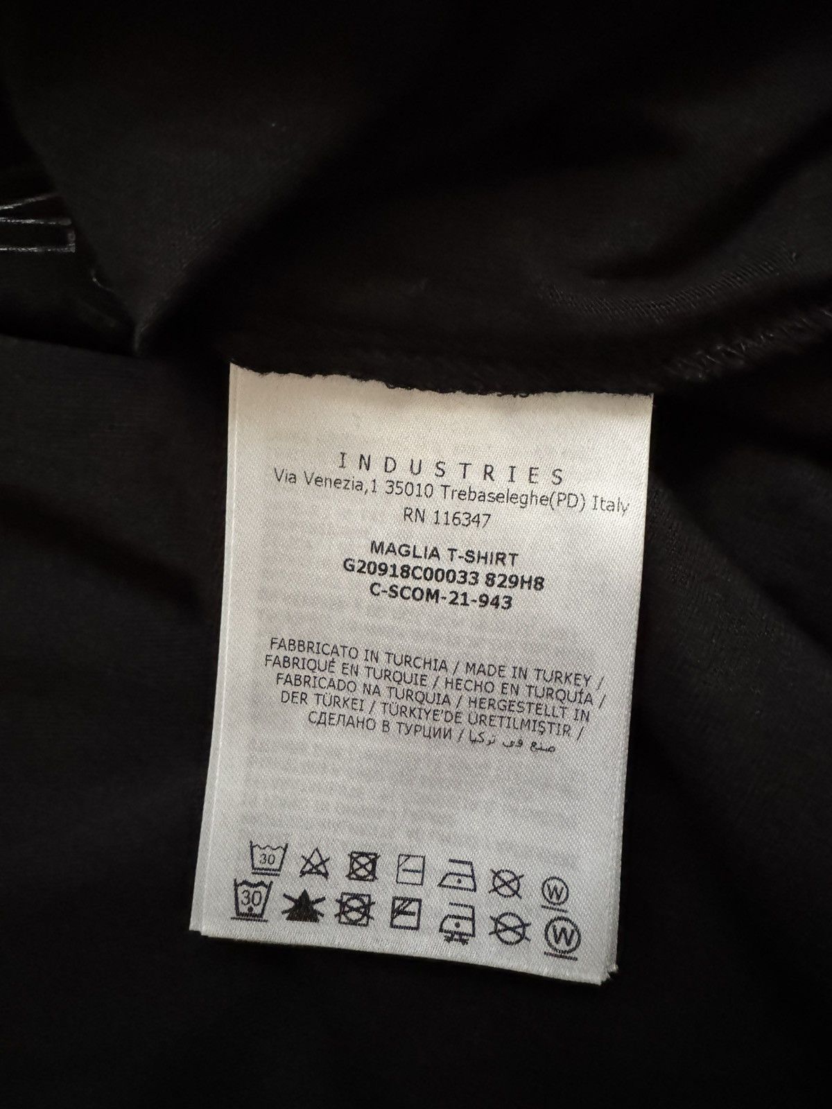 Moncler Moncler multi logo gradient t shirt Size US S / EU 44-46 / 1 - 4 Thumbnail
