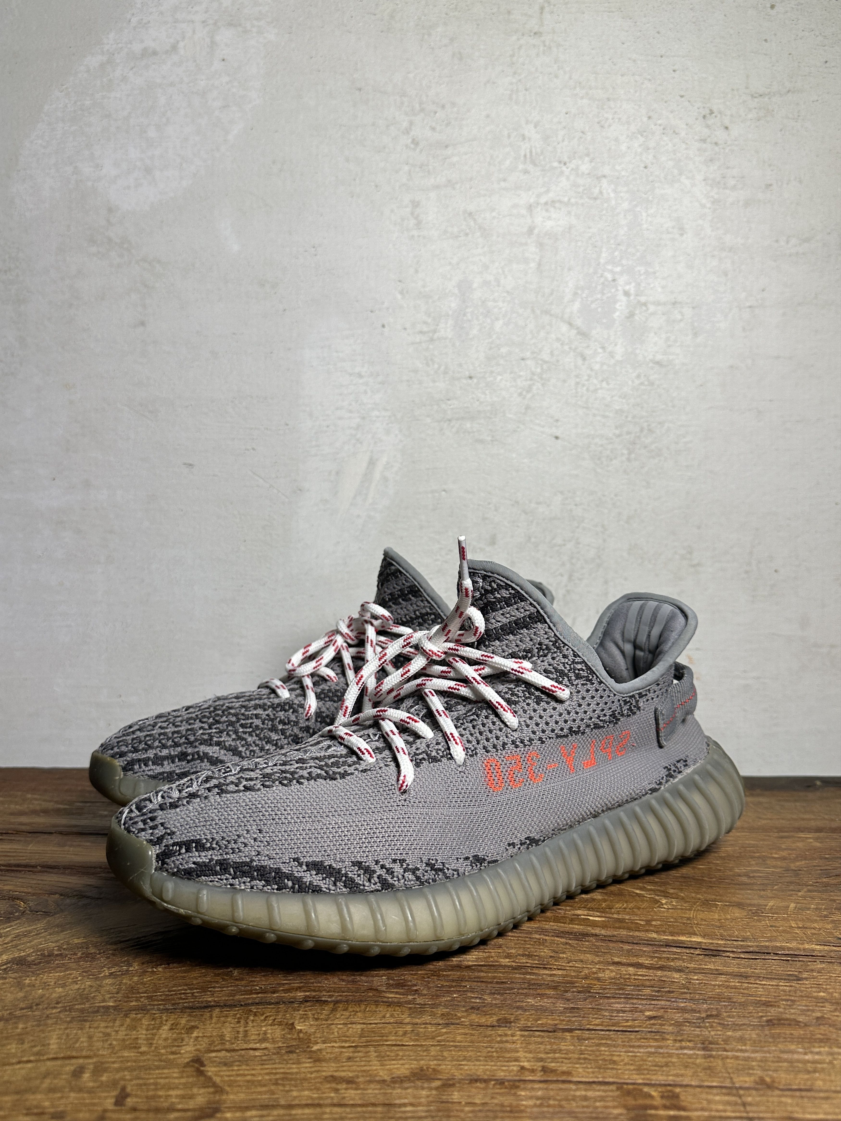 Adidas YEEZY Boost 350 V2 Beluga Sneakers Size US 10 / EU 43 - 2 Thumbnail