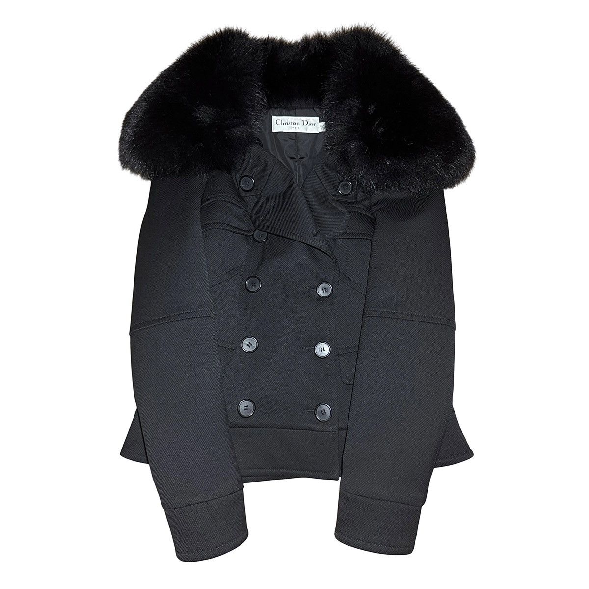 Dior Christian Dior AW09 double breasted fox collar jacket Size S / US 4 / IT 40 - 1 Thumbnail