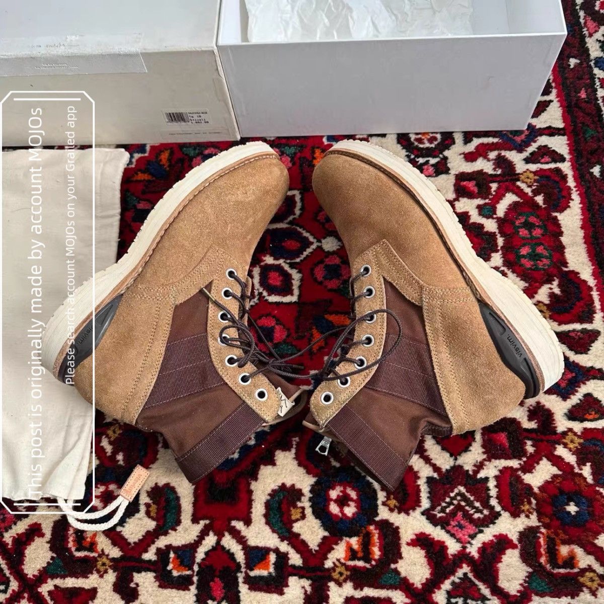 Visvim Sz 10 Visvim 18SS SPOT 7-Hole Light Brown Boots moj.os35 Size US 10 / EU 43 - 4 Thumbnail