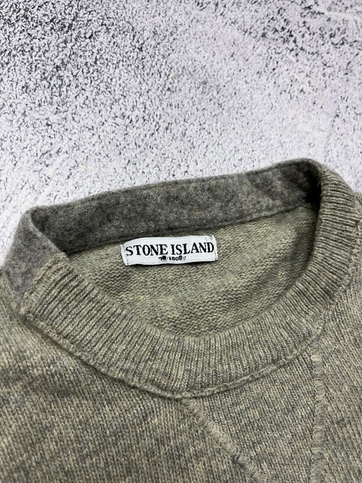 Stone Island Vintage Stone Island 2007 Wool Knit Sweater Archive Rare Size US XXL / EU 58 / 5 - 5 Thumbnail