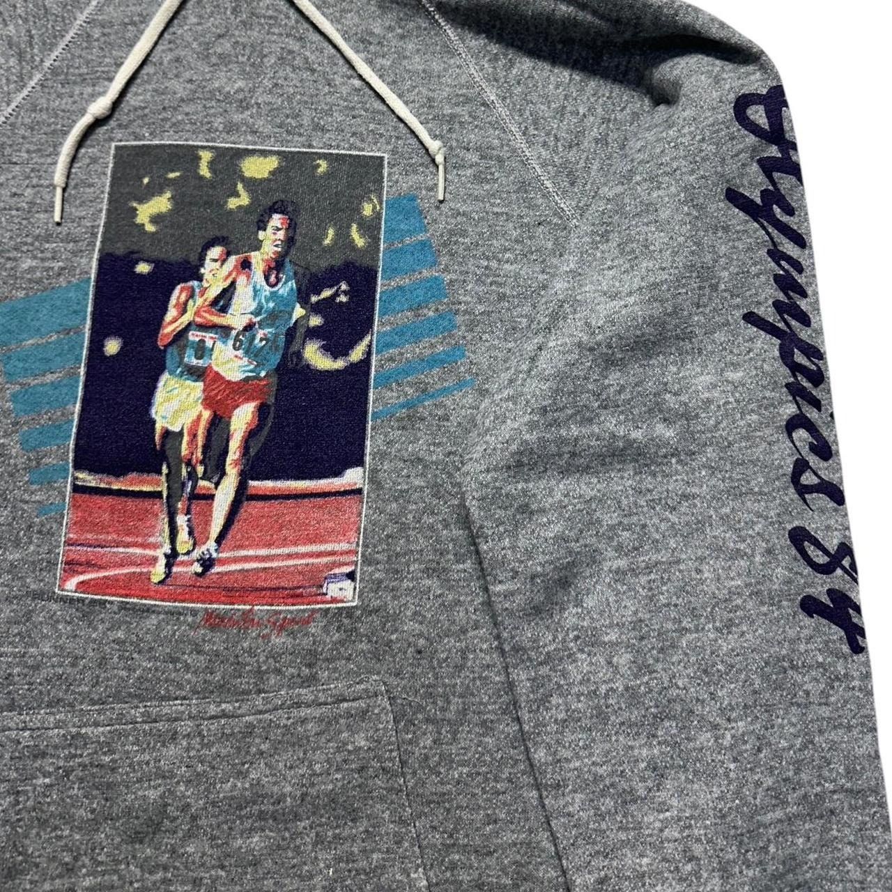 Levi's × USA Olympics × Vintage Vintage 1984 Olympics Levi’s Movin On RARE Hoodie Size US L / EU 52-54 / 3 - 4 Thumbnail