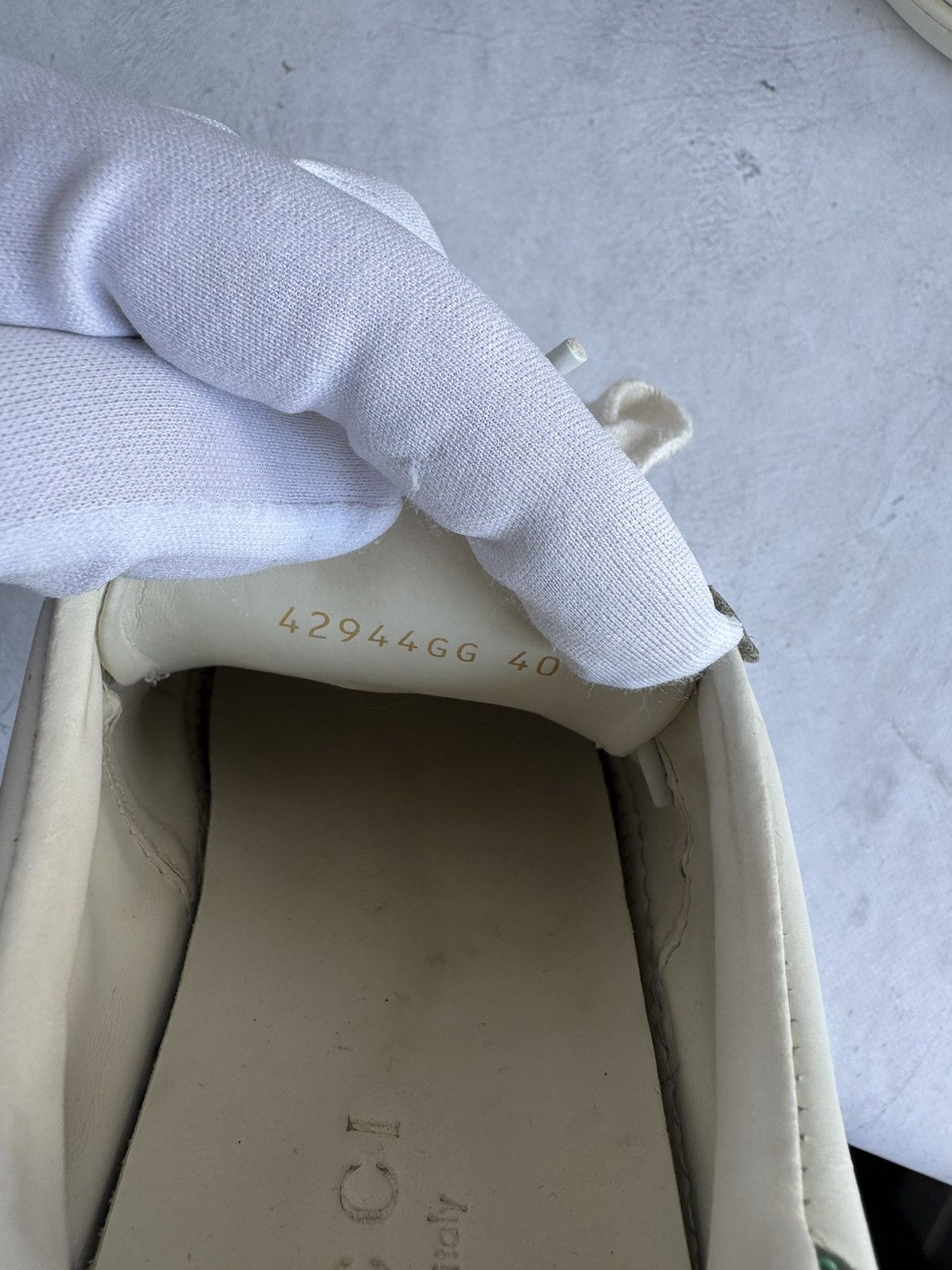 Gucci Gucci Sneakers Shoes White Leather Size US 10 / IT 40 - 13 Thumbnail
