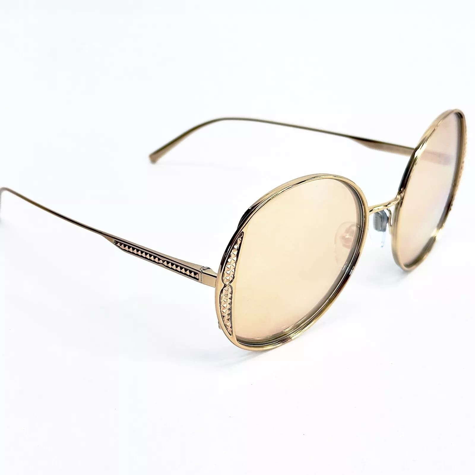 Bvlgari BVLGARI BV6169 Rose Round Metal Fashion Sunglasses 6169 Size ONE SIZE - 2 Thumbnail