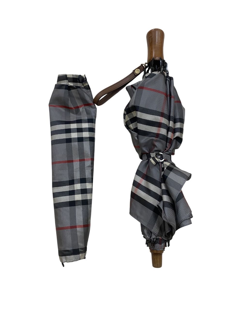 Burberry Vintage Burberry Folded Umbrella Nova Check Size ONE SIZE - 8 Thumbnail