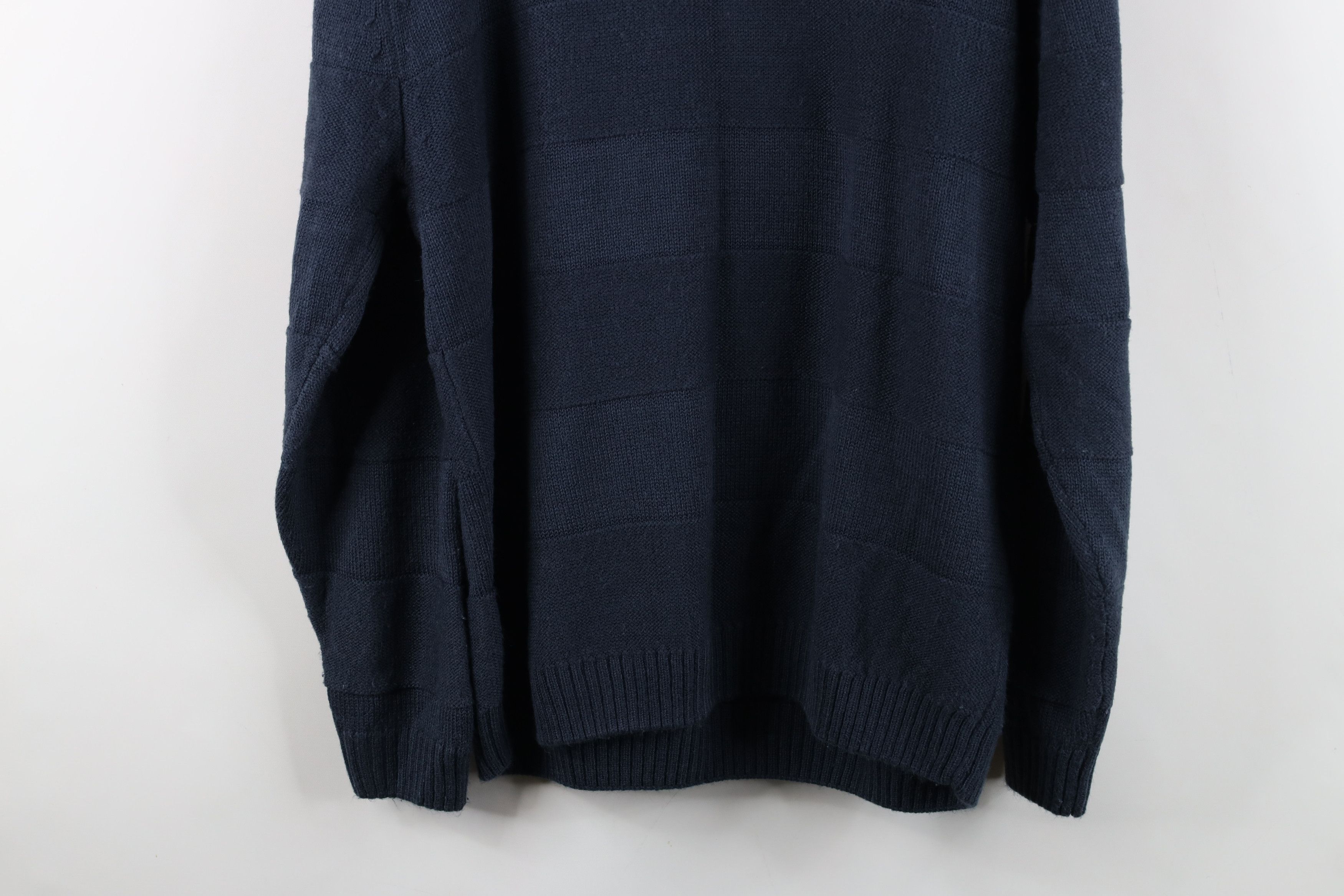 Vintage Vintage 90s Streetwear Lightweight Crewneck Sweater Blue Size US M / EU 48-50 / 2 - 8 Thumbnail