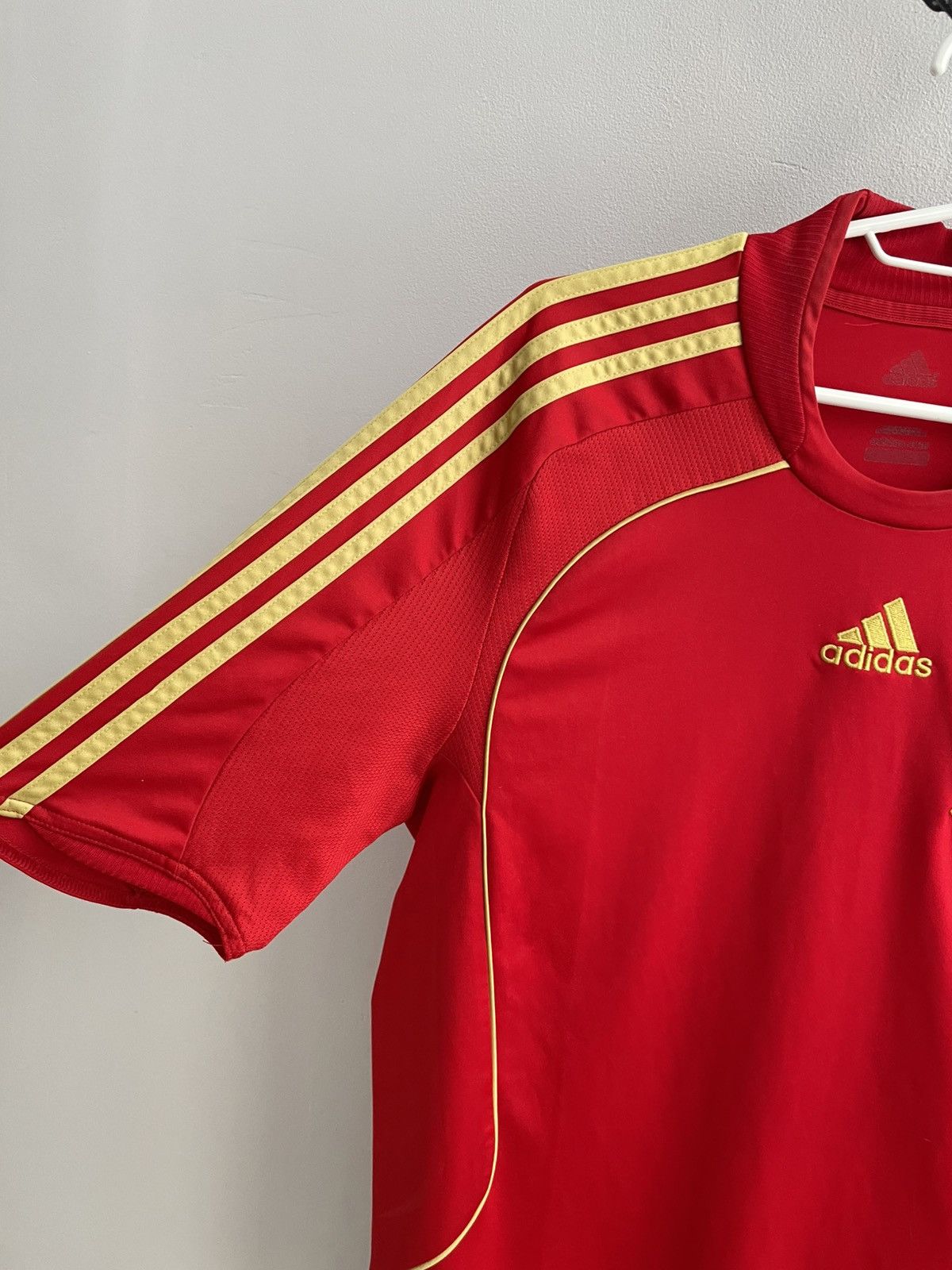 Adidas Spain Team 2007 2008 Home Soccer Jersey Football Shirt Adida Size US L / EU 52-54 / 3 - 4 Thumbnail