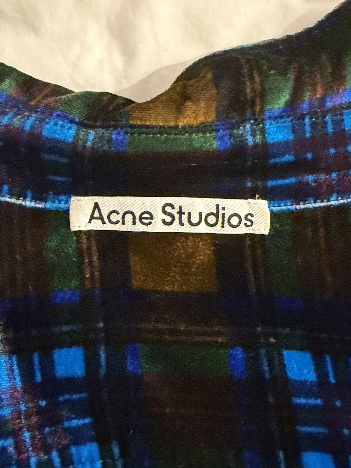 Acne Studios 1100$ ACNE STUDIOS PLAID SHIRT Size US M / EU 48-50 / 2 - 3 Thumbnail