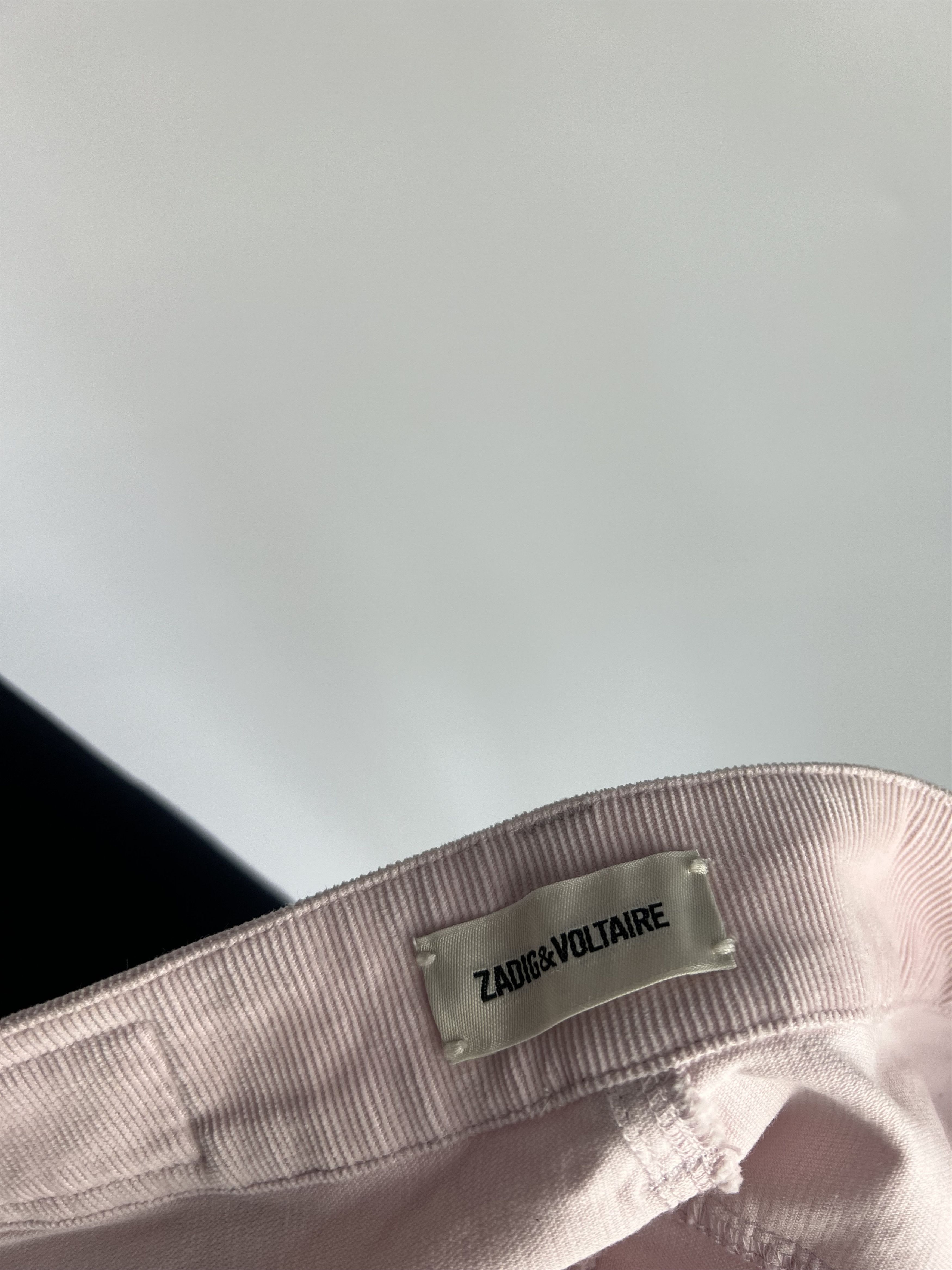 Zadig & Voltaire Zadig & Voltaire Women's Pink Corduroy Velours Pants Size 36 Size 27" / US 4 / IT 40 - 11 Thumbnail