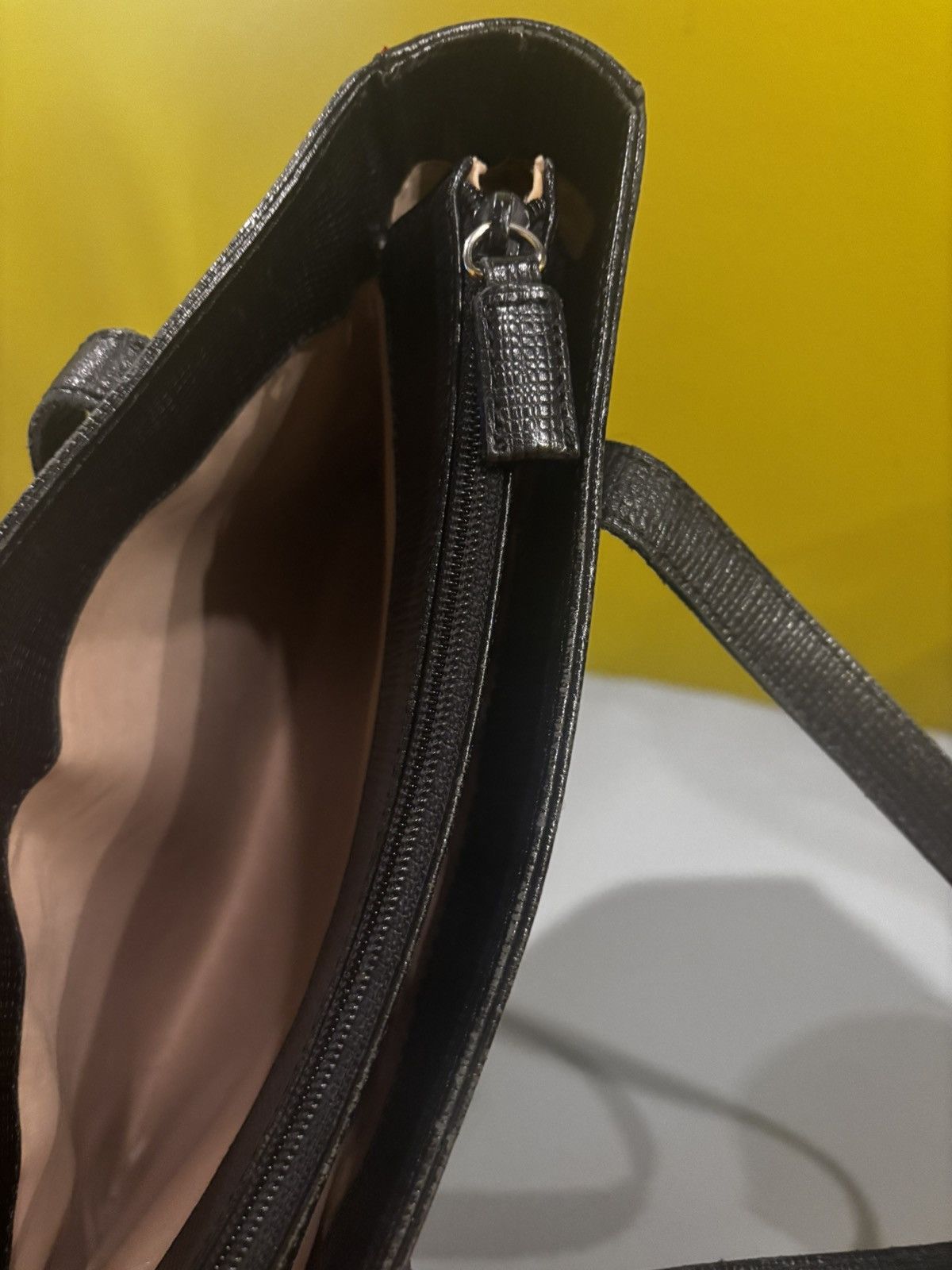 Other Black vegan Leather Tote Handbag Size ONE SIZE - 6 Thumbnail