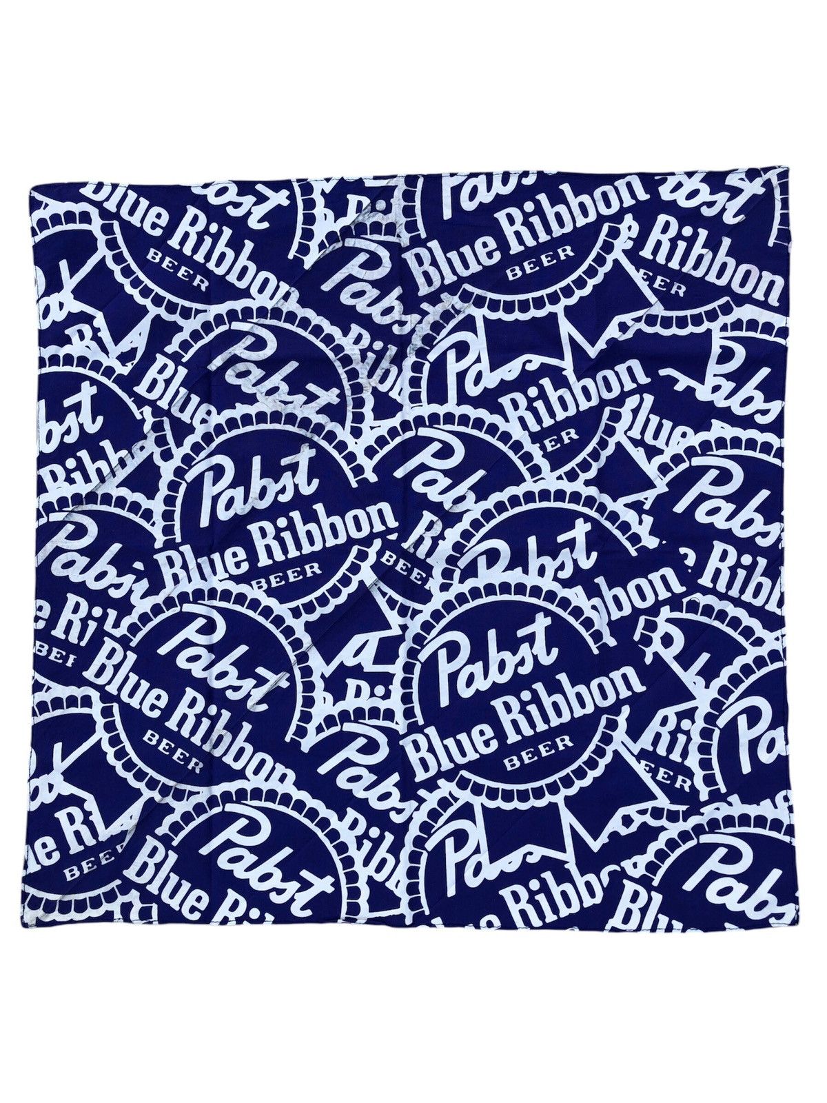 Japanese Brand Pabst Blue Ribbon Bandana / Scarve / Scarf Size ONE SIZE - 1 Thumbnail