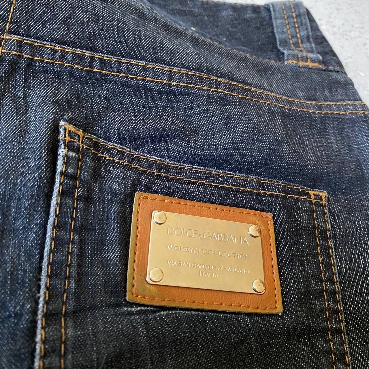 Dolce & Gabbana × Vintage 2007 Dolce & Gabbana Vintage Denim Jeans Size 26" / US 2 / IT 38 - 5 Thumbnail