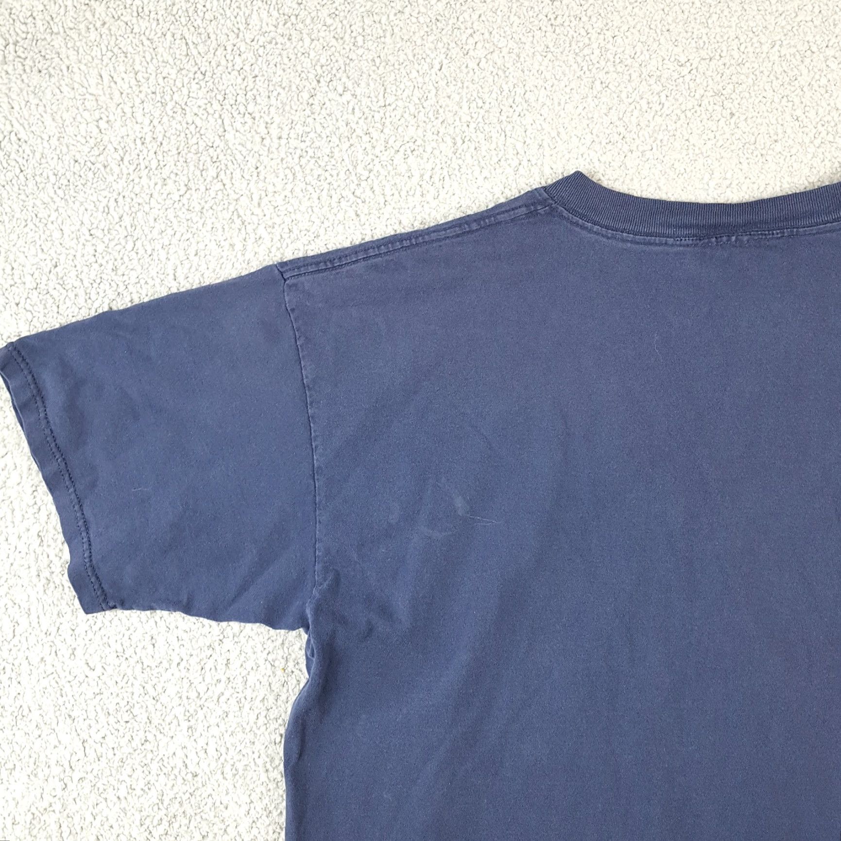 Vintage VINTAGE Aeropostale Y2K Chinese Water Logo T-Shirt Men's XL Blue Faded Grunge 90s Skater Size US XL / EU 56 / 4 - 6 Thumbnail