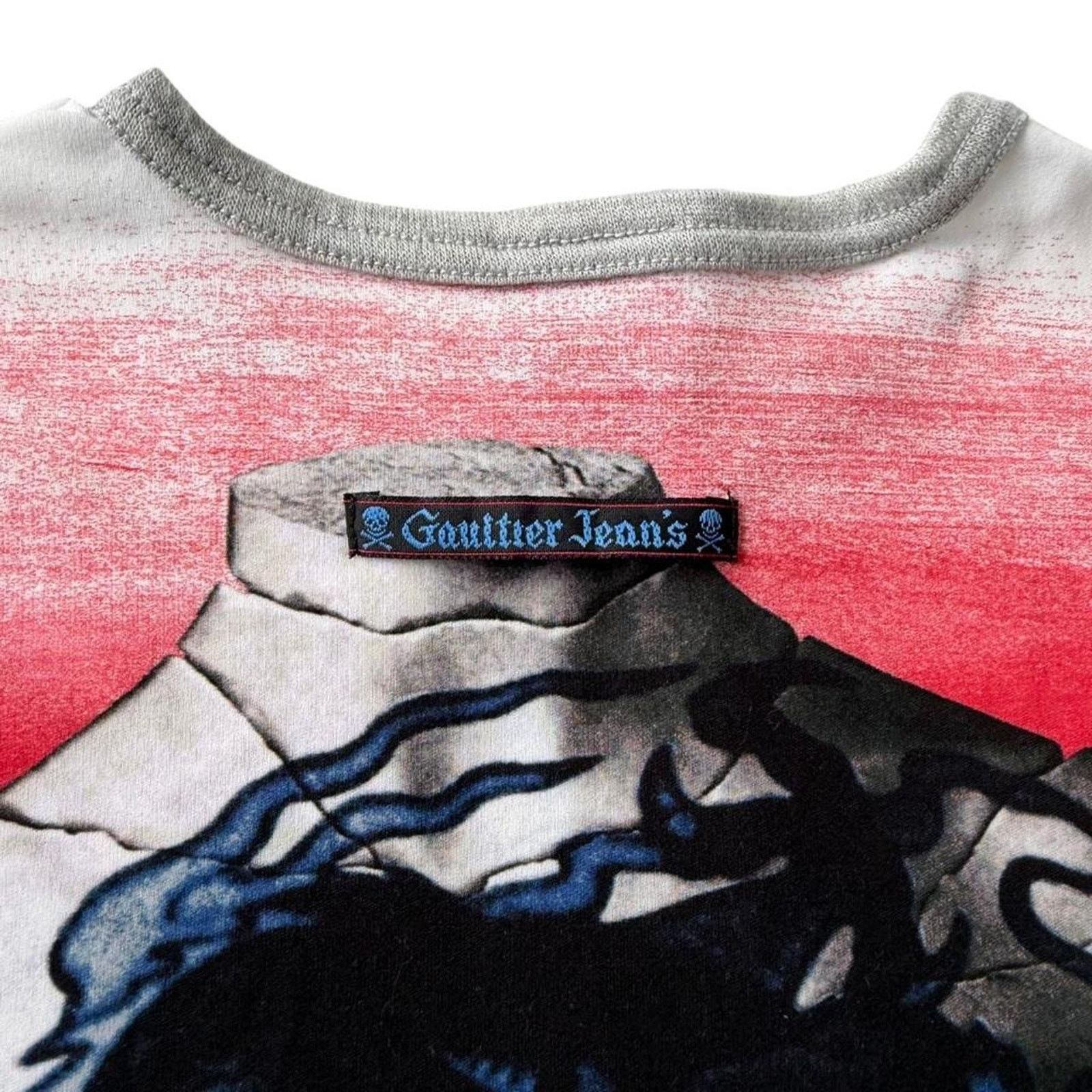 Jean Paul Gaultier Jean Paul Gaultier Jeans Venus Print Power Top Long Sleeve Size S / US 4 / IT 40 - 7 Thumbnail