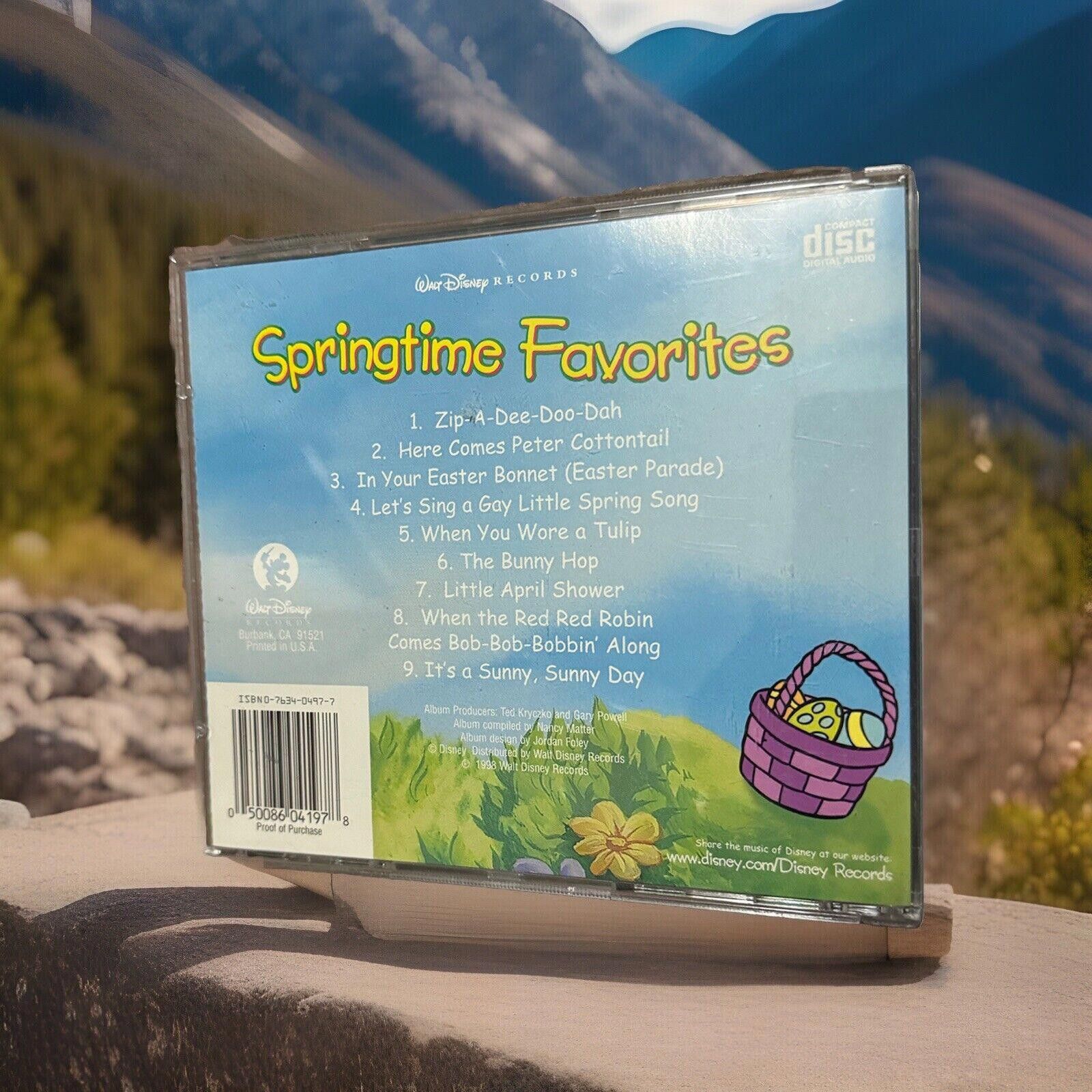 Designer Springtime Favorites by Disney (CD, 1998, Walt Disney) Size ONE SIZE - 2 Thumbnail