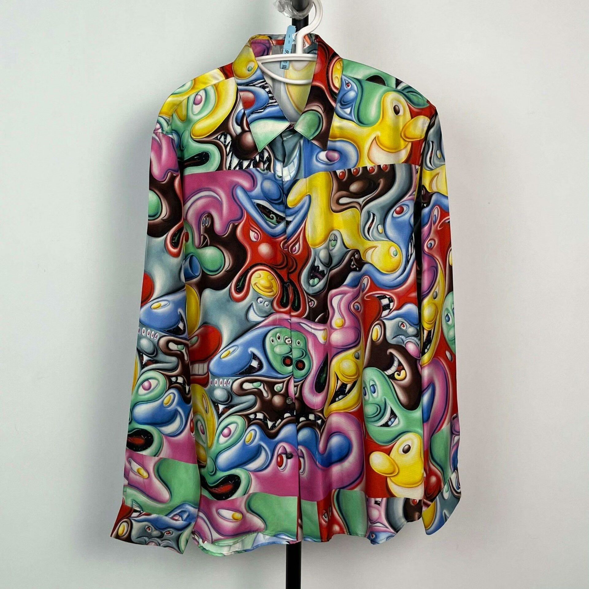 Dior Dior Colorful Silk Shirt Size US M / EU 48-50 / 2 - 1 Thumbnail