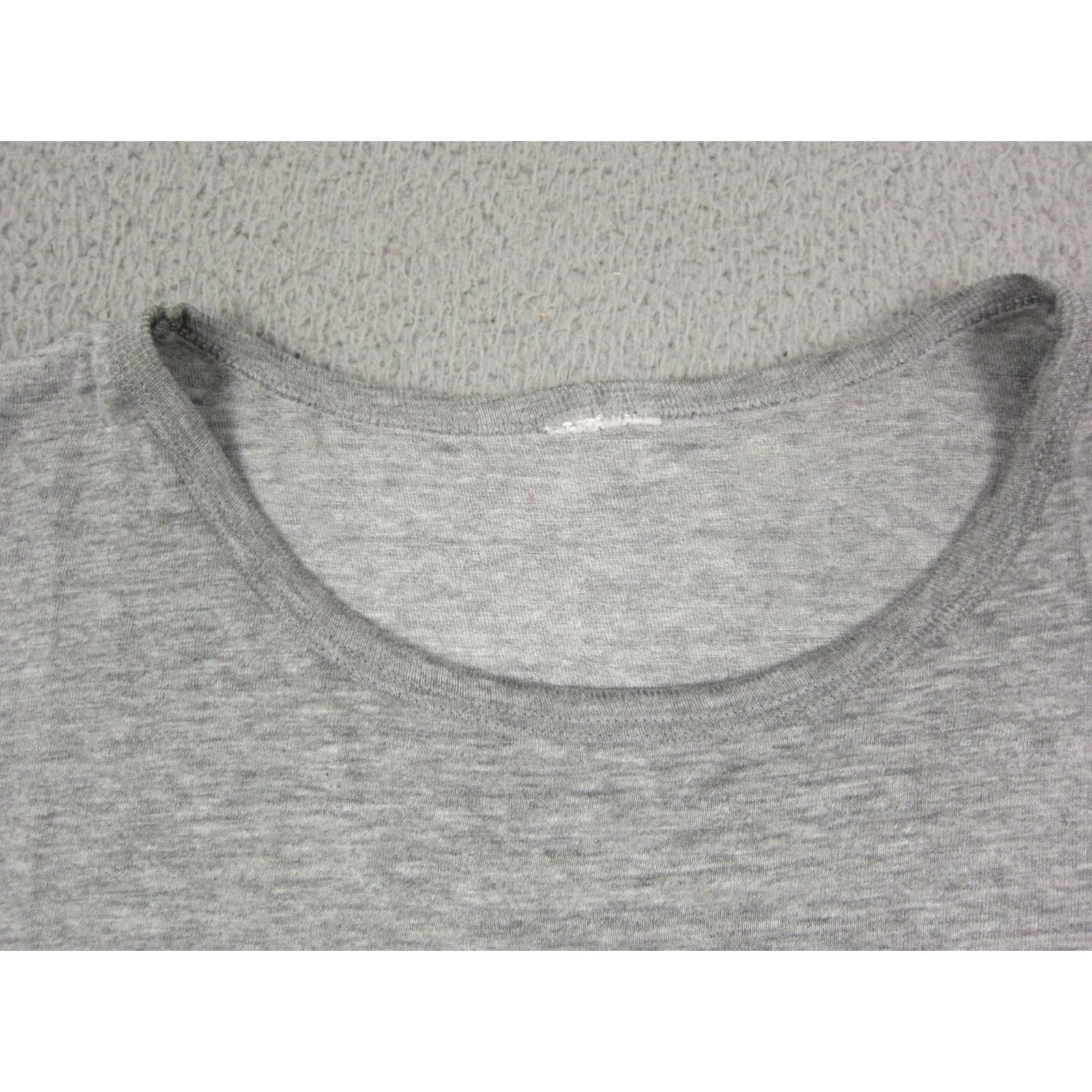 Vintage Vintage T Shirt Mens 2XL Gray Short Sleeve Crew Neck Tee 70s 80s Size US XXL / EU 58 / 5 - 7 Thumbnail