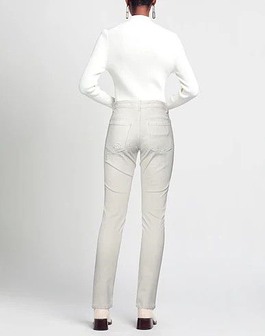 Givenchy o1loc1c0824 Denim Trousers in Cream Size 30" / US 8 / IT 44 - 2 Thumbnail
