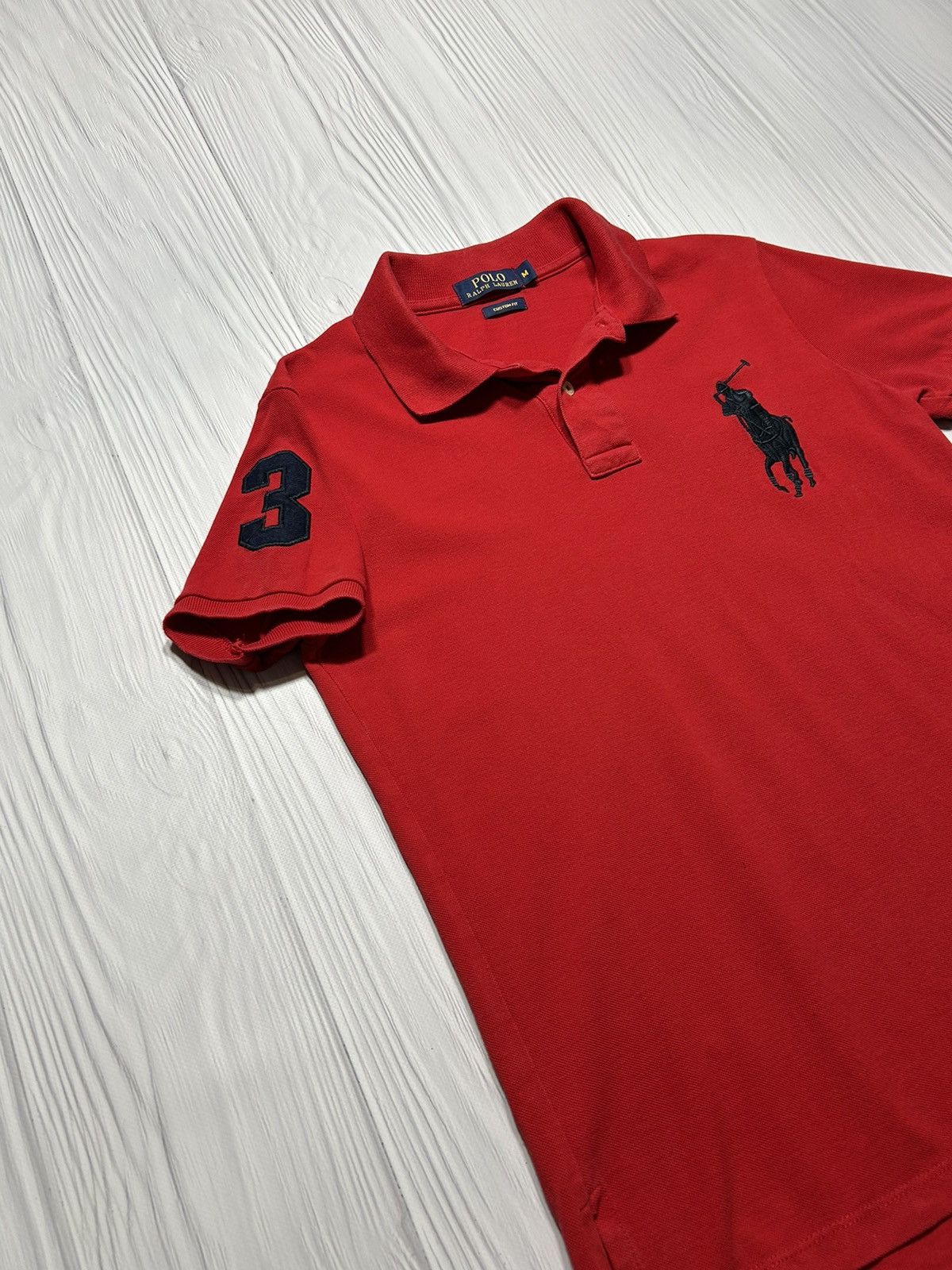 Polo Ralph Lauren Polo Ralph Lauren Big Pony 3 Team Polo Size US M / EU 48-50 / 2 - 3 Thumbnail