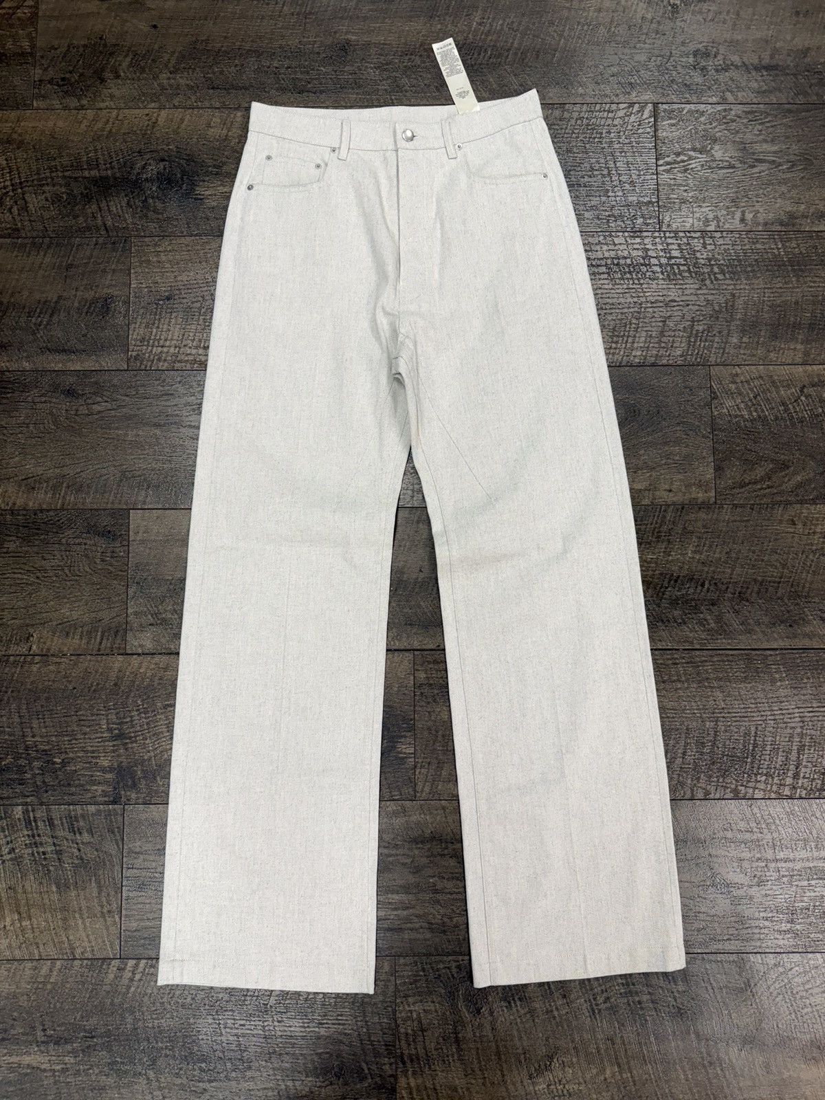 Rick Owens Geth Jeans Dinge Hollywood S/S25 Size US 30 / EU 46 - 1 Thumbnail