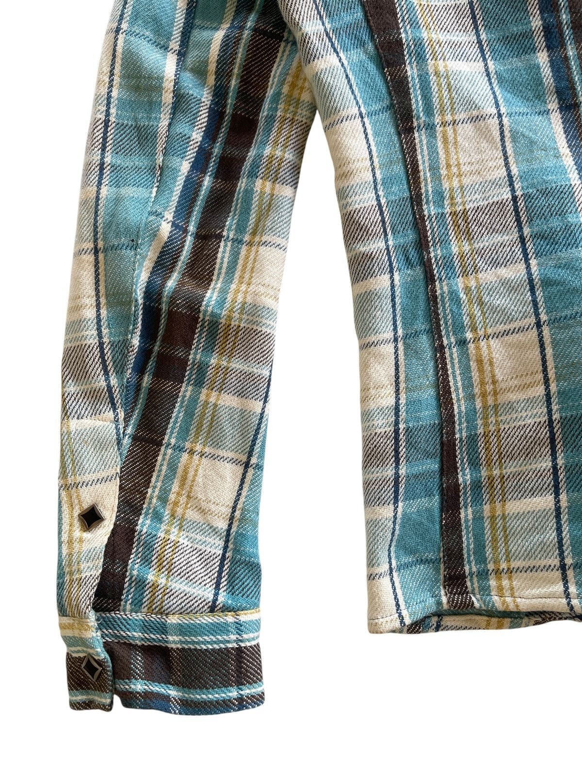 Japanese Brand CH-777 Attack The Mind 7 "Retentis" Plaid Shirt Size US XS / EU 42 / 0 - 12 Thumbnail