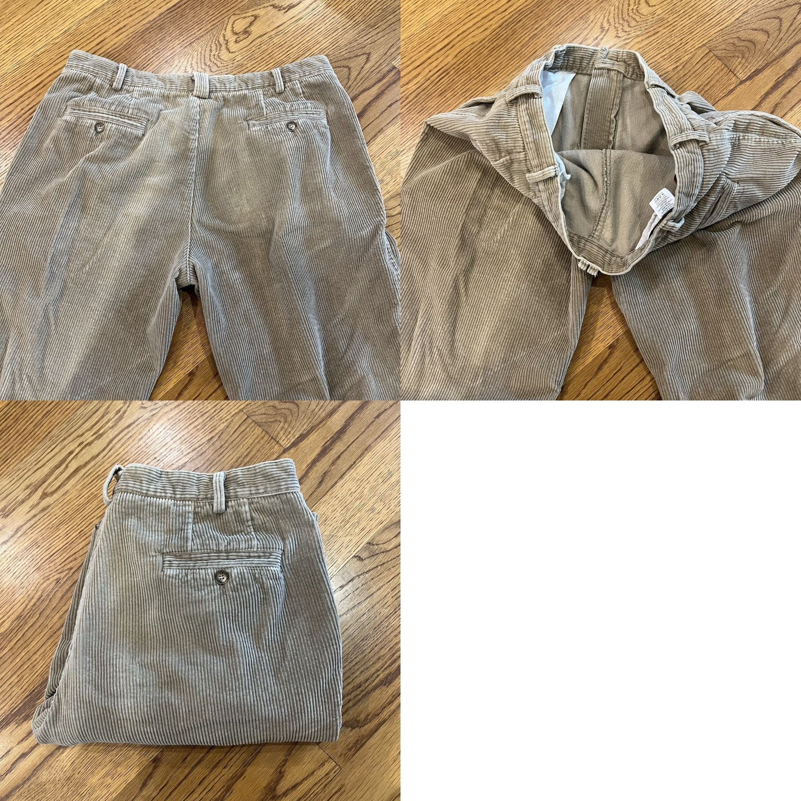 Pendleton VINTAGE Pendleton Tan Beige Corduroy Pants 38x32 Men Regular Straight 90s Retro Chin o Style Size US 38 / EU 54 - 9 Thumbnail