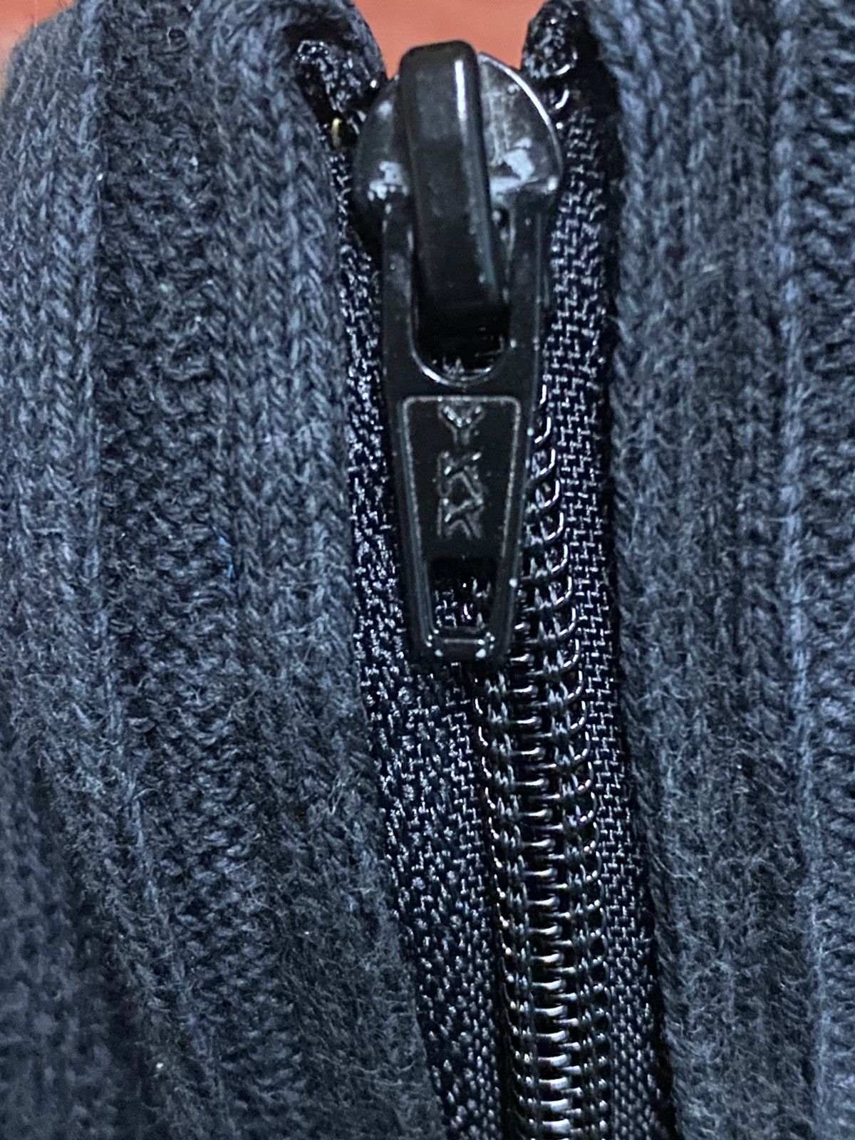 Japanese Brand JUN MEN KNITWEAR RIBBED DOUBLE POCKET ZIPPER STRETCHABLE Size US L / EU 52-54 / 3 - 9 Thumbnail