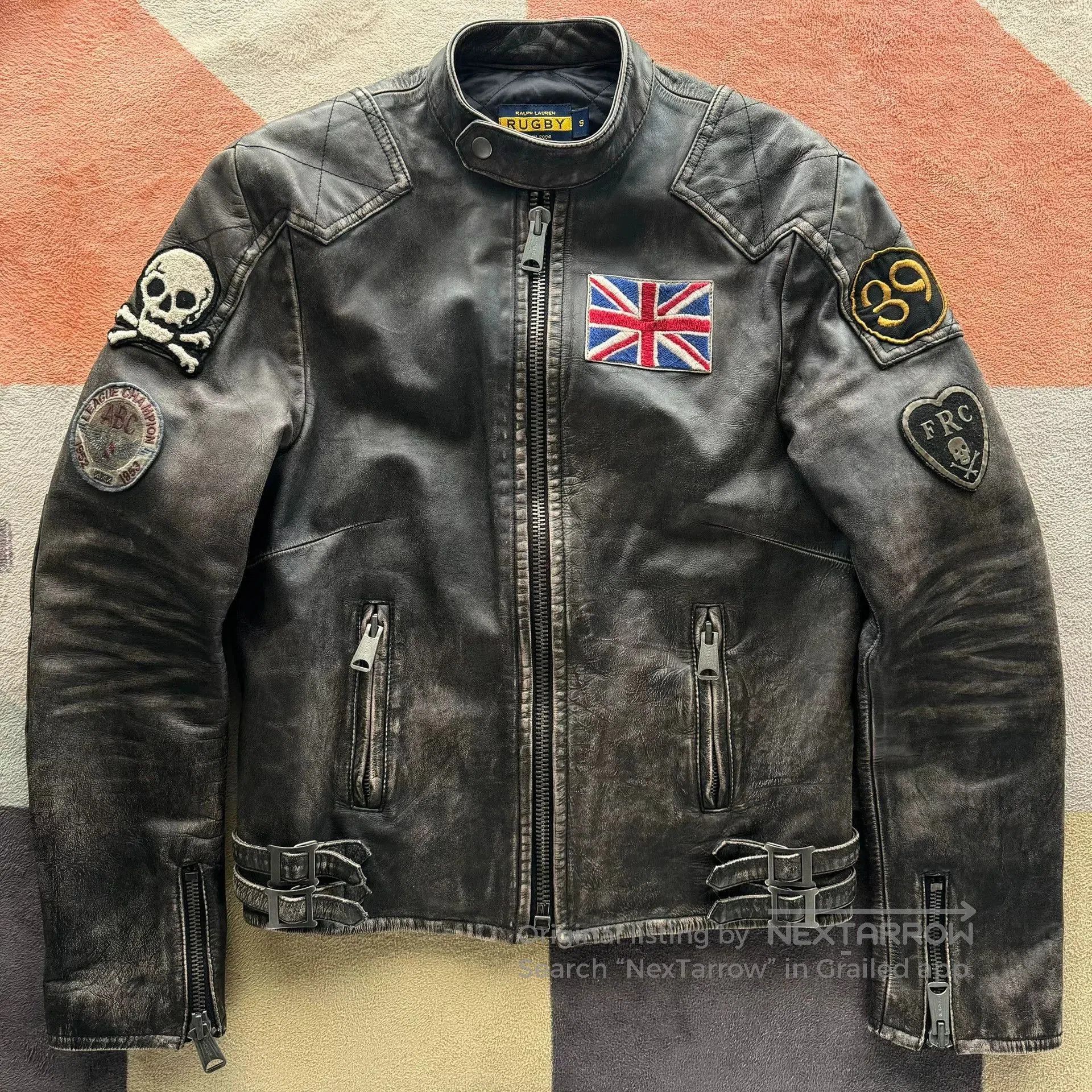 Rugby Ralph Lauren Ralph Lauren Rugby J100 Leather Jacket. Size US S / EU 44-46 / 1 - 1 Thumbnail