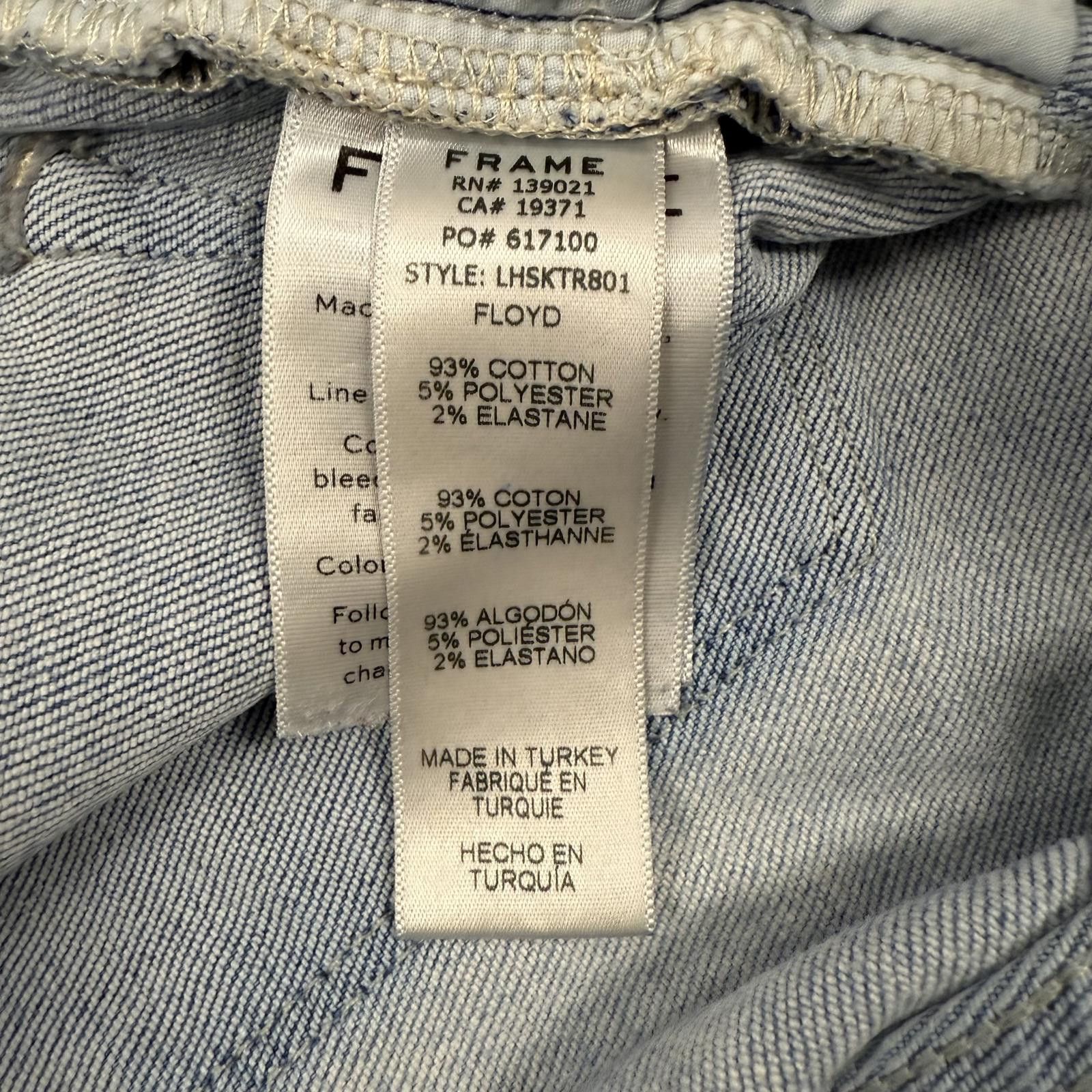 Frame Frame Denim Le High Skinny Crop Jeans Light Wash - 28 Size 28" / US 6 / IT 42 - 7 Thumbnail