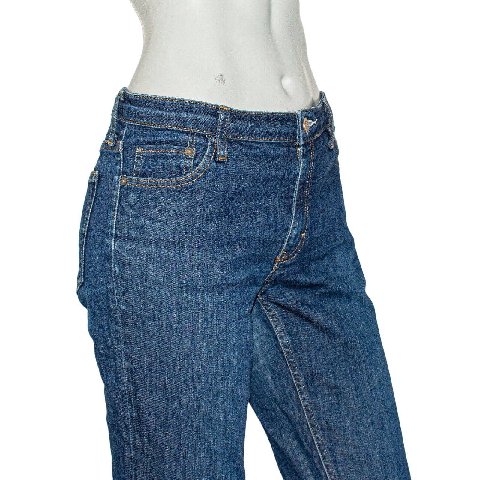 Acne Studios Acne Studios Women's Flex Raw Reform Denim Jeans Blue Size 28" / US 6 / IT 42 - 8 Thumbnail