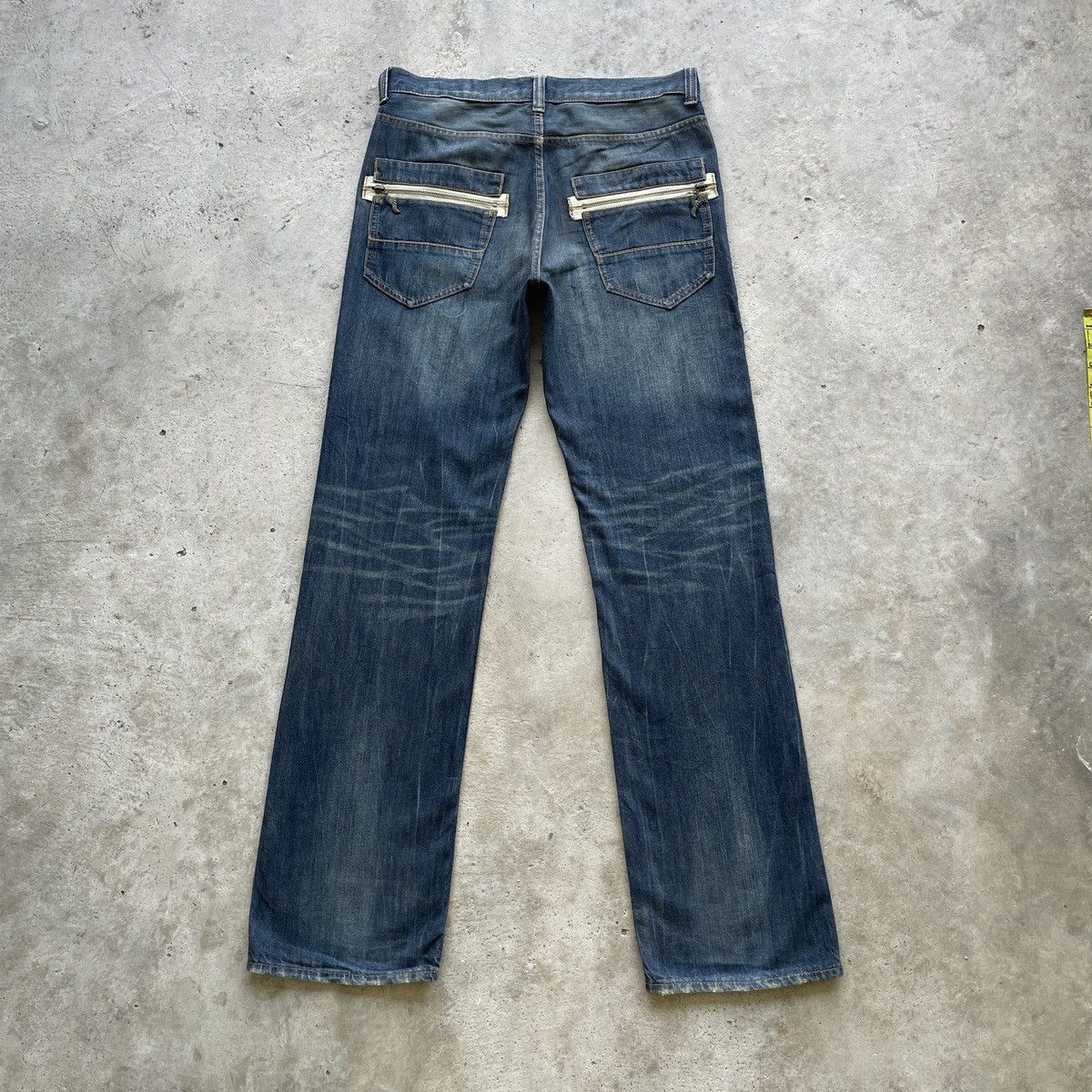 Japanese Brand × Jean Vintage Avail Jeans Japan Faded Denim Pants Distressed W32 Size US 32 / EU 48 - 2 Thumbnail