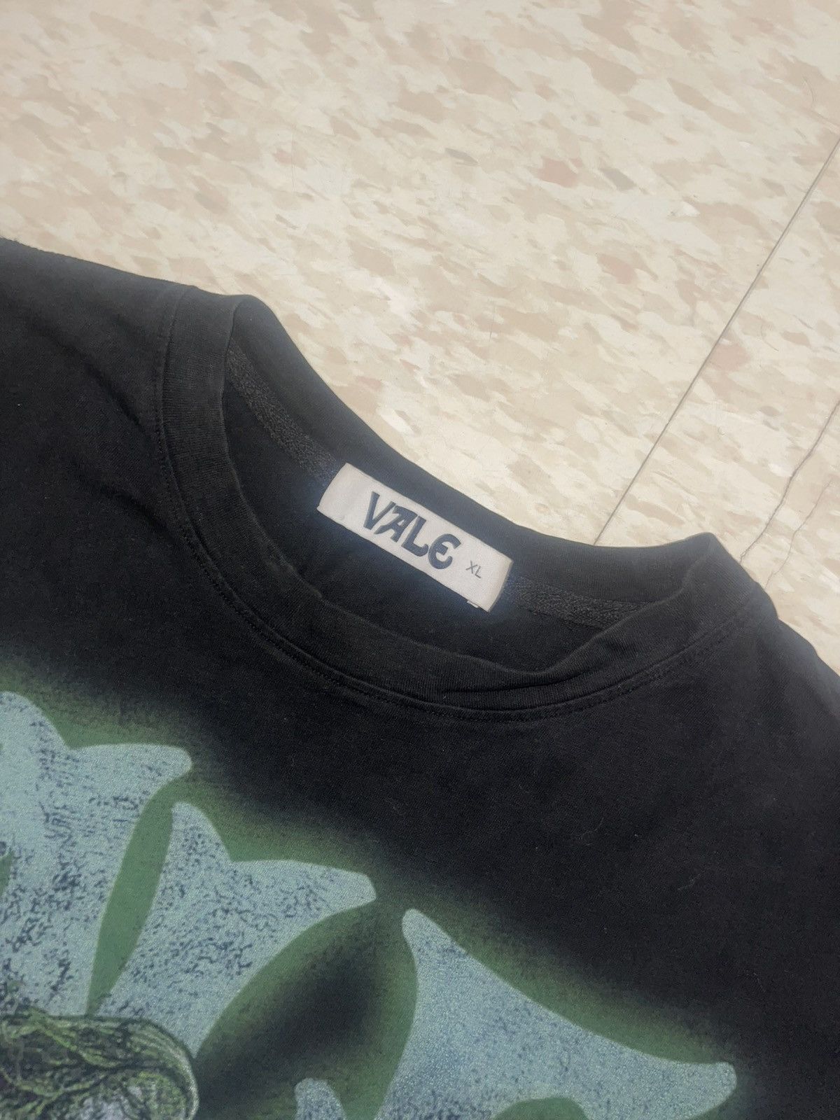 Vale Vale T Shirt Black/Green Size US XL / EU 56 / 4 - 2 Thumbnail