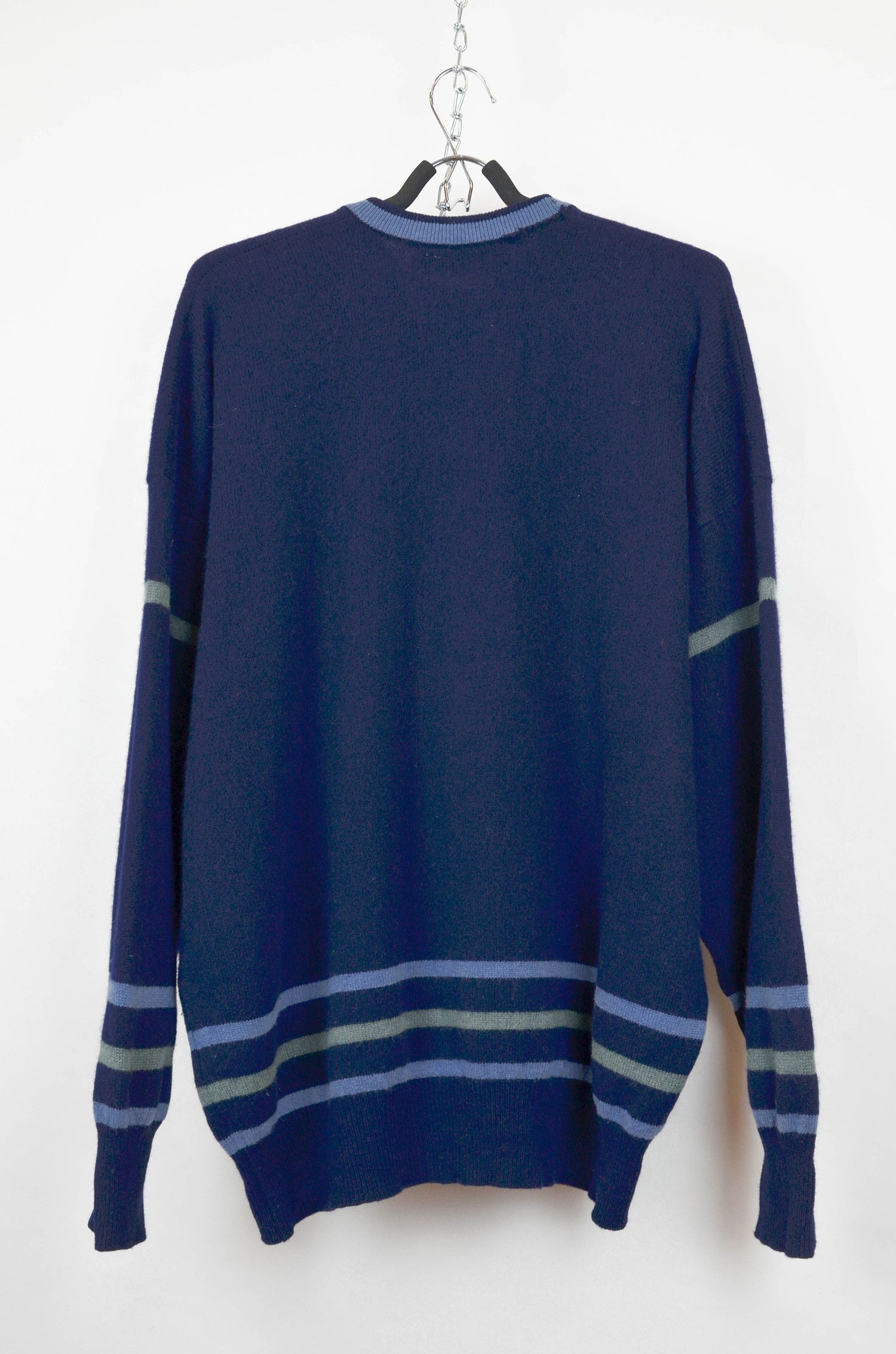 Lyle & Scott × Vintage LYLE & SCOTT Club Wool Golf Embroidered Vintage Sweater - XL Size US XL / EU 56 / 4 - 2 Thumbnail