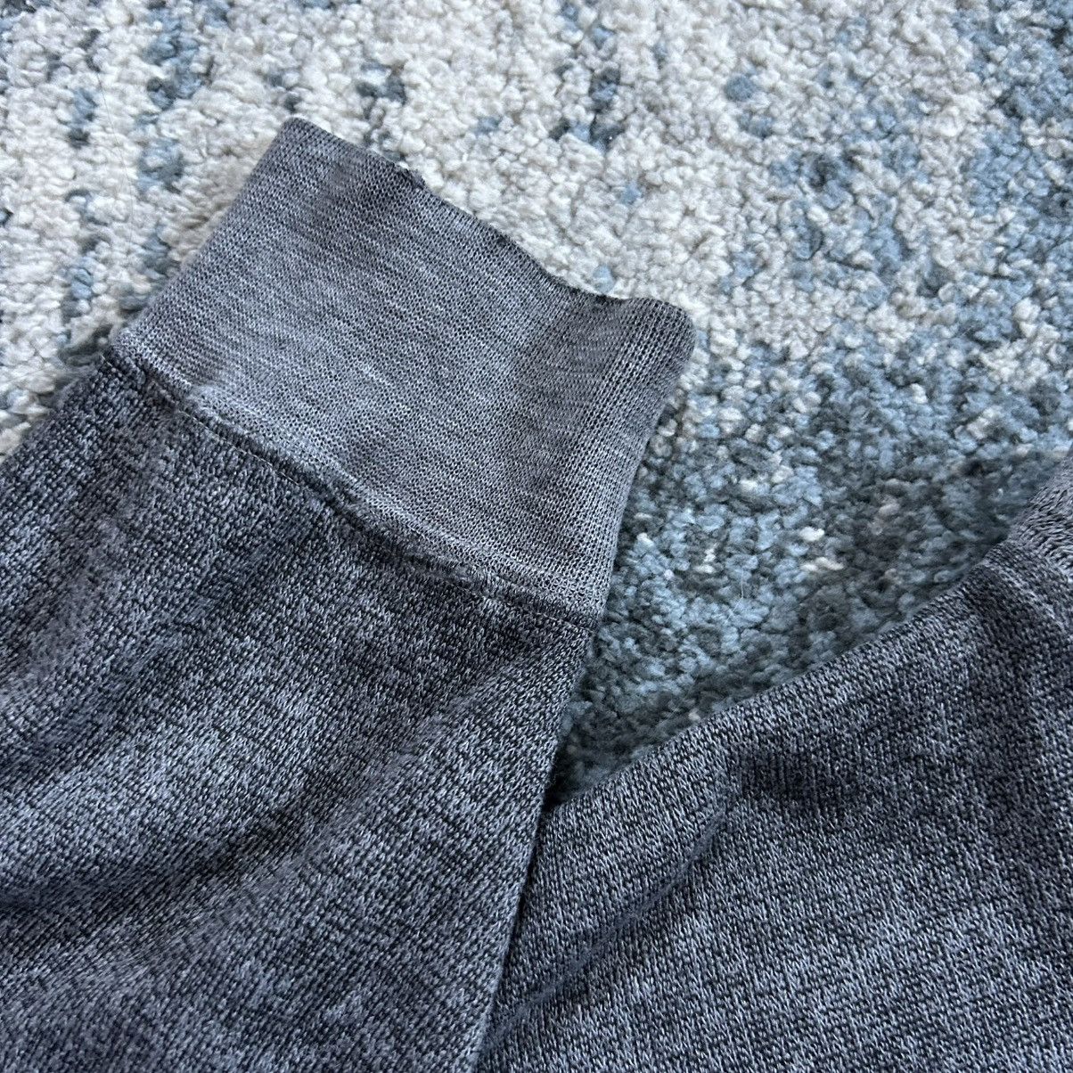 Lee Y2K LEE SPORT CHiCAGO CUBS GREYSCALE BOXY V-NECK SWEATSHiRT Size US L / EU 52-54 / 3 - 14 Thumbnail
