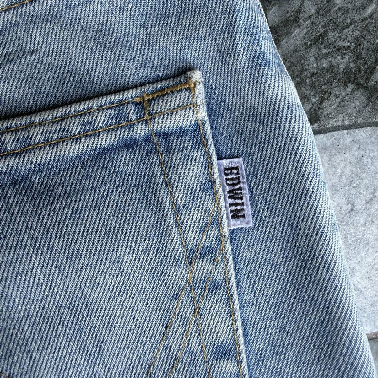 Edwin Vintage Edwin Faded Blue Denim Jean Pants W32 Size US 32 / EU 48 - 12 Thumbnail