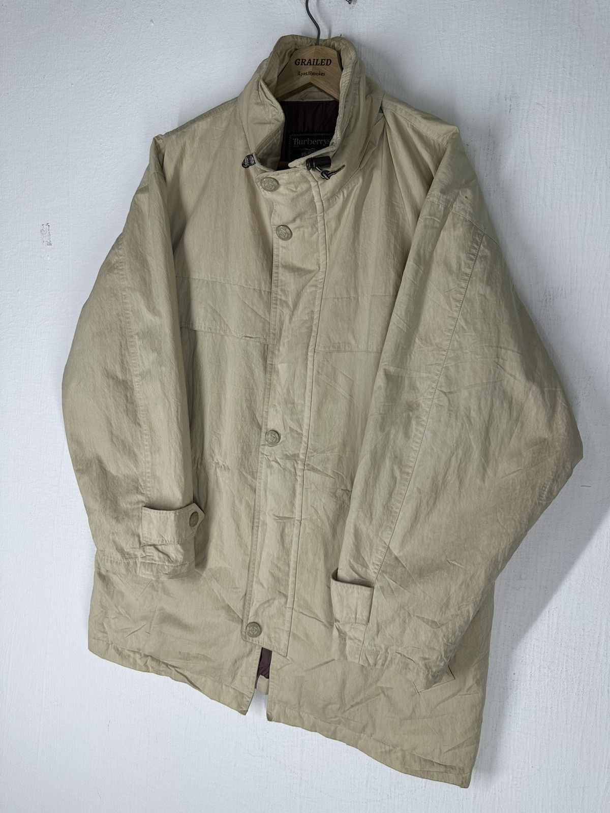 Burberry Vintage Burberry Jacket Size US L / EU 52-54 / 3 - 4 Thumbnail