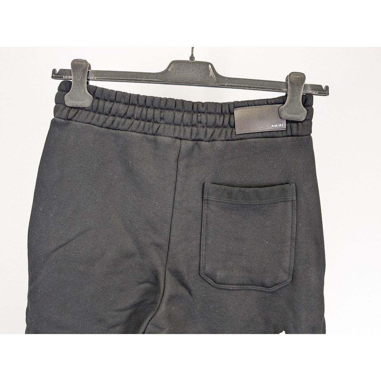 Amiri o1rshd1 MA Bar Sweatshorts in Black Size US 32 / EU 48 - 13 Thumbnail