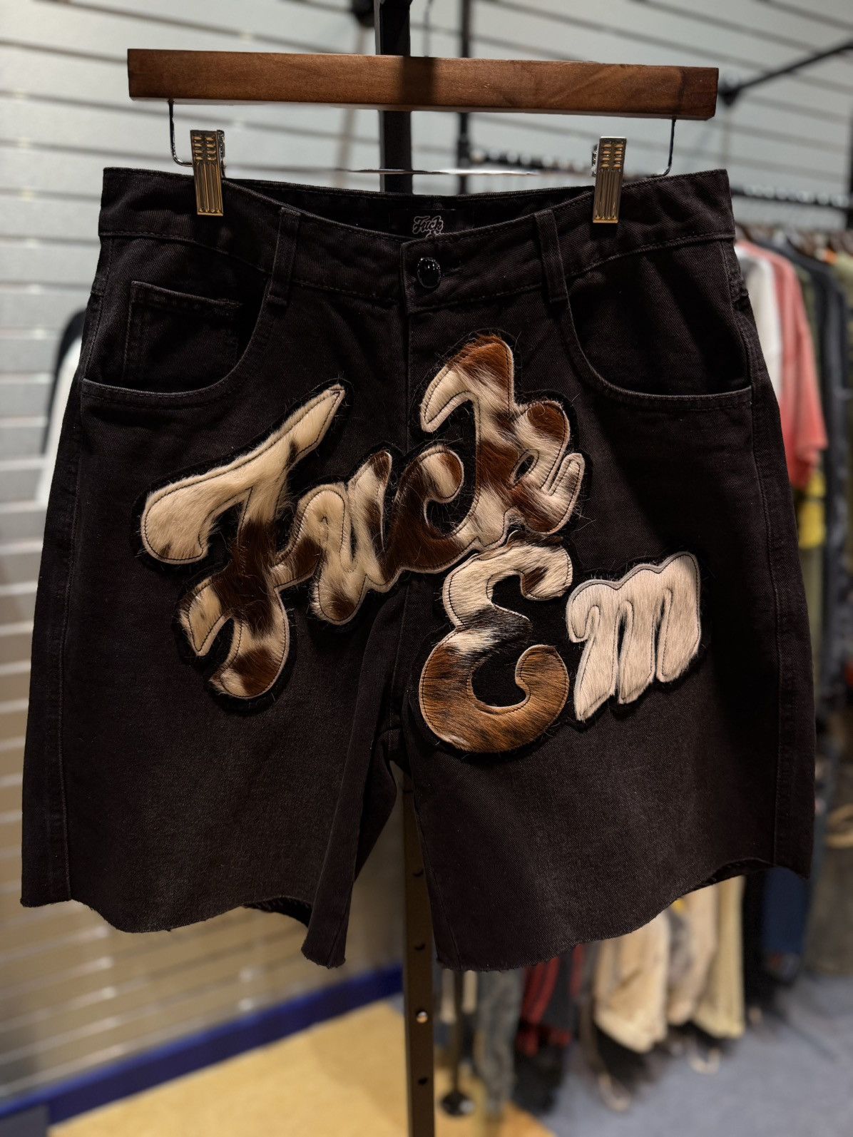 Other Fuck EM Shorts Black Fur Size (30) Size US 30 / EU 46 - 1 Thumbnail