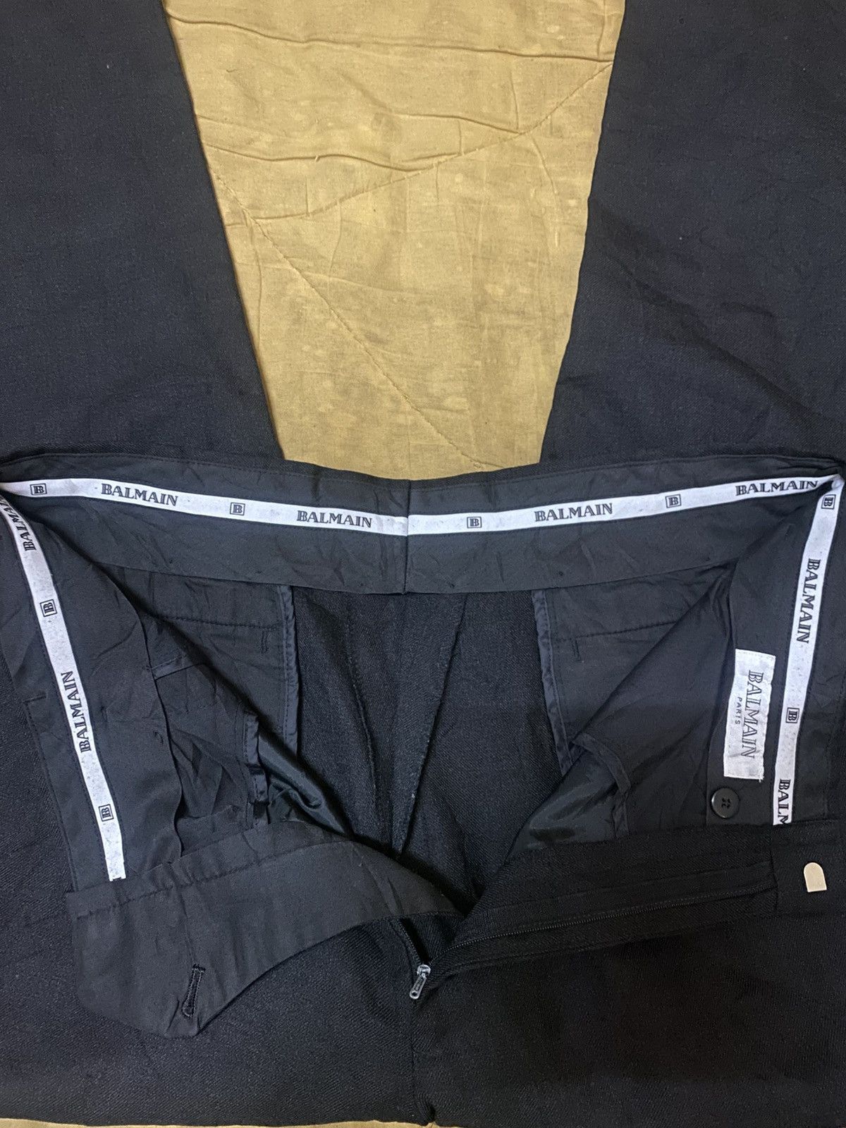Balmain Balmain Paris All Black Casual Pants Size US 34 / EU 50 - 8 Thumbnail