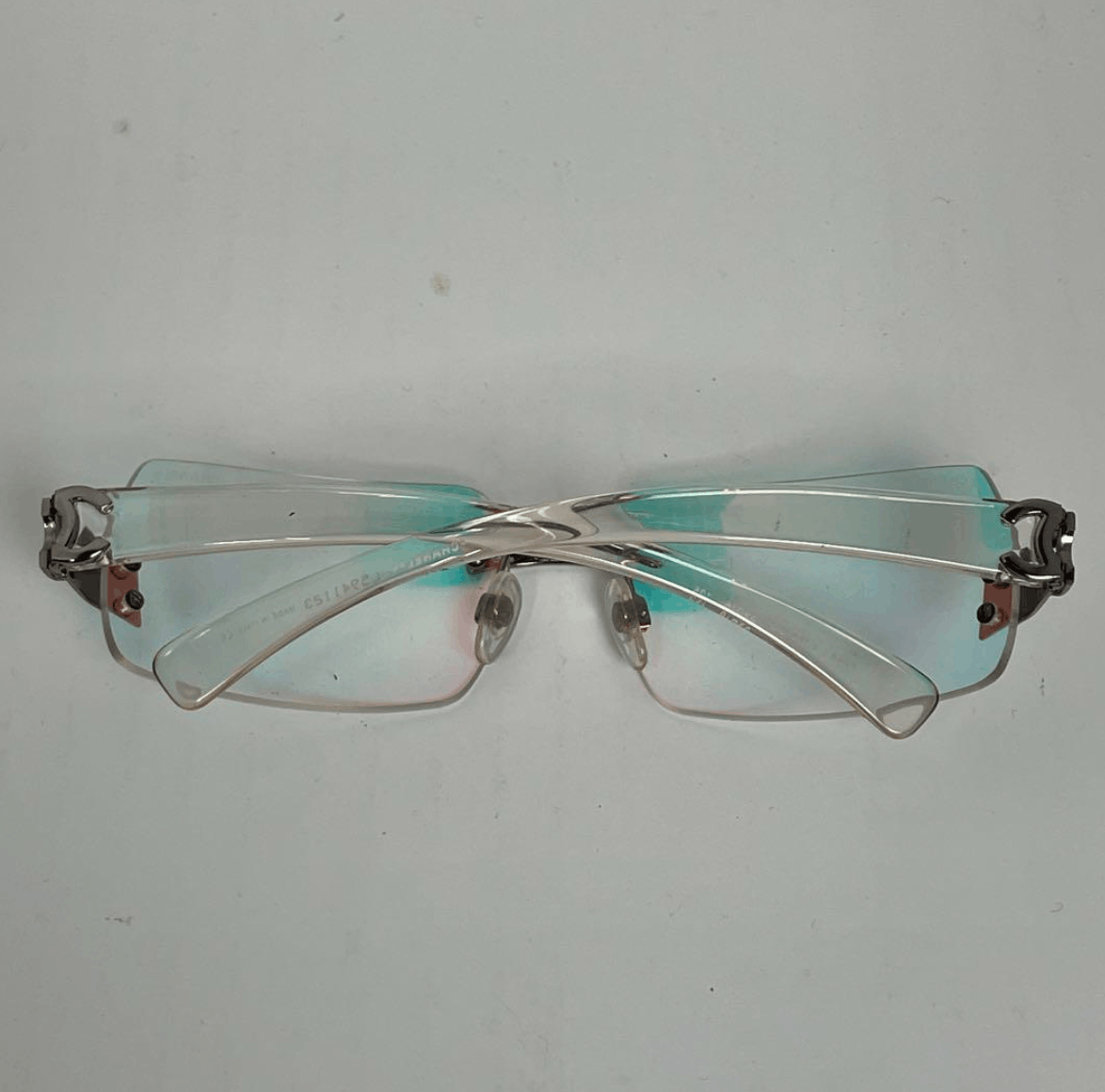 Chanel Chanel Sunglasses 4048 CC 4017 Rimless Holographic Colorful Size ONE SIZE - 4 Thumbnail