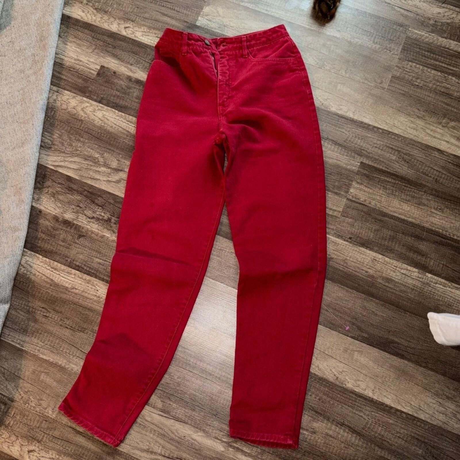 Other Ivy Brown High Waisted Straight Leg Pants Size 6 Vintage Size 28" / US 6 / IT 42 - 1 Thumbnail