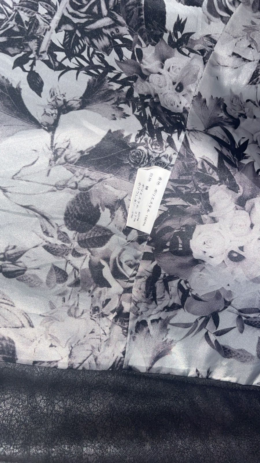 Japanese Brand midas black cracked leather floral jacket Size US S / EU 44-46 / 1 - 4 Thumbnail