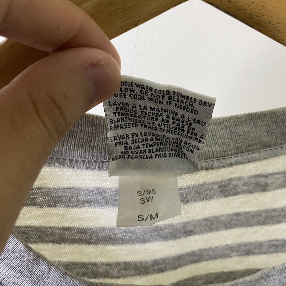 Adidas Vintage 1990s Adidas Stripes Tee Size US L / EU 52-54 / 3 - 4 Thumbnail