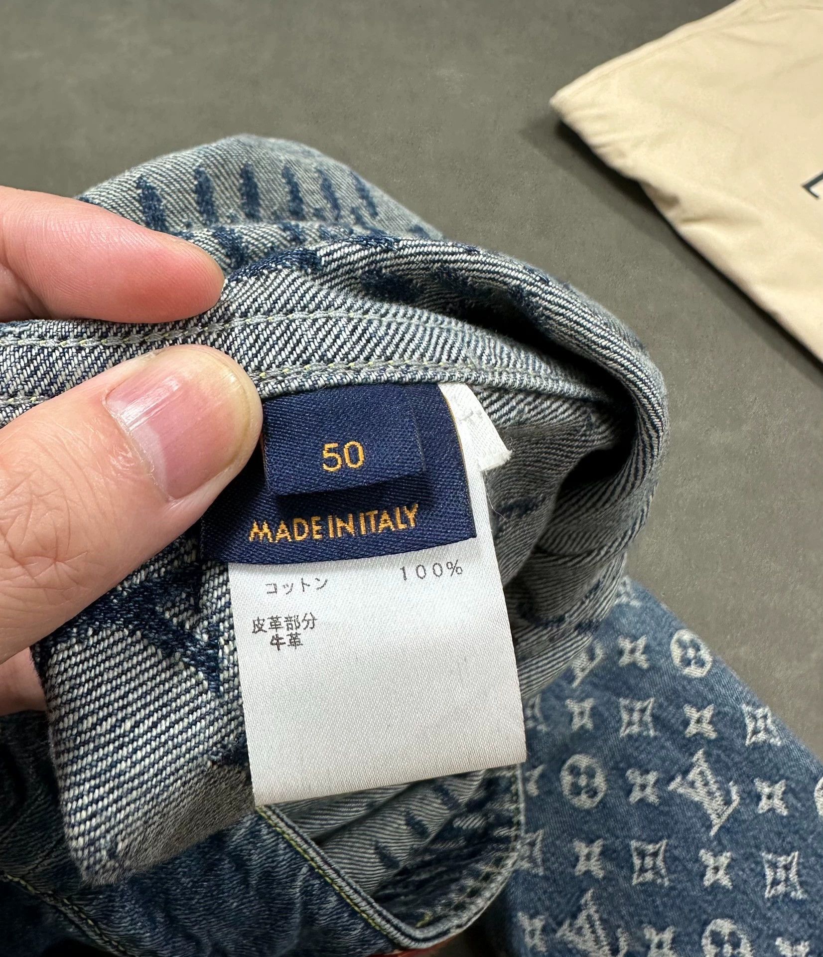 Louis Vuitton LV x Nigo 2 LV2 Monogram Print Denim Jacket Size US M / EU 48-50 / 2 - 7 Thumbnail