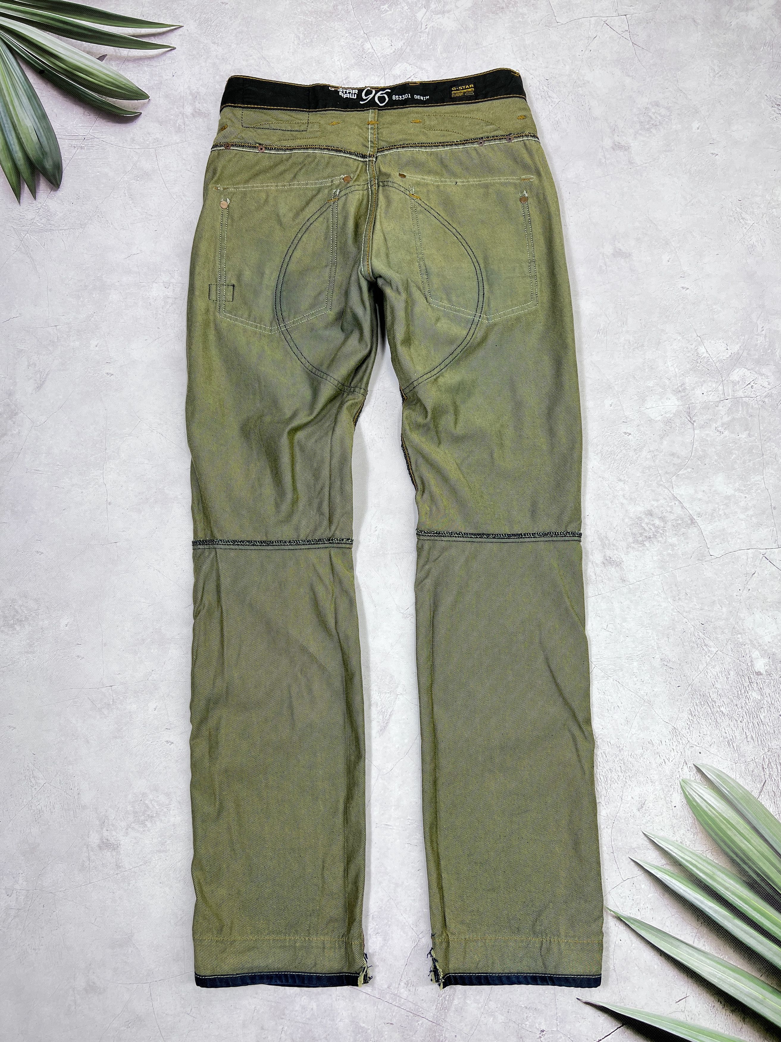 G-Star G-Star Raw 96 Denim Pants Jeans Elwood Heritage Narrow Size US 32 / EU 48 - 19 Thumbnail