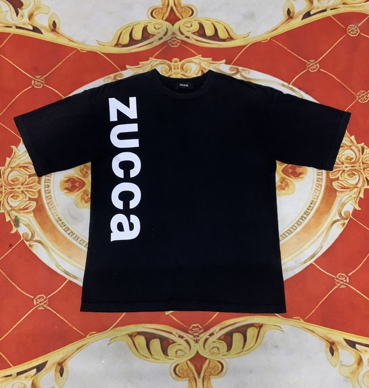 Zucca 🔥HOT🔥 ZUCCA BIG SPELLOUT VERY RARE TEE Size US M / EU 48-50 / 2 - 1 Thumbnail