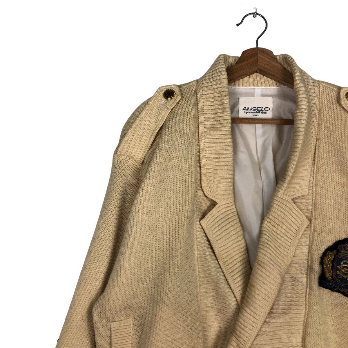 Japanese Brand 🔥Vtg Bomber Jacket Double Breast Angelo Japan Issey Miyake Size US M / EU 48-50 / 2 - 7 Thumbnail